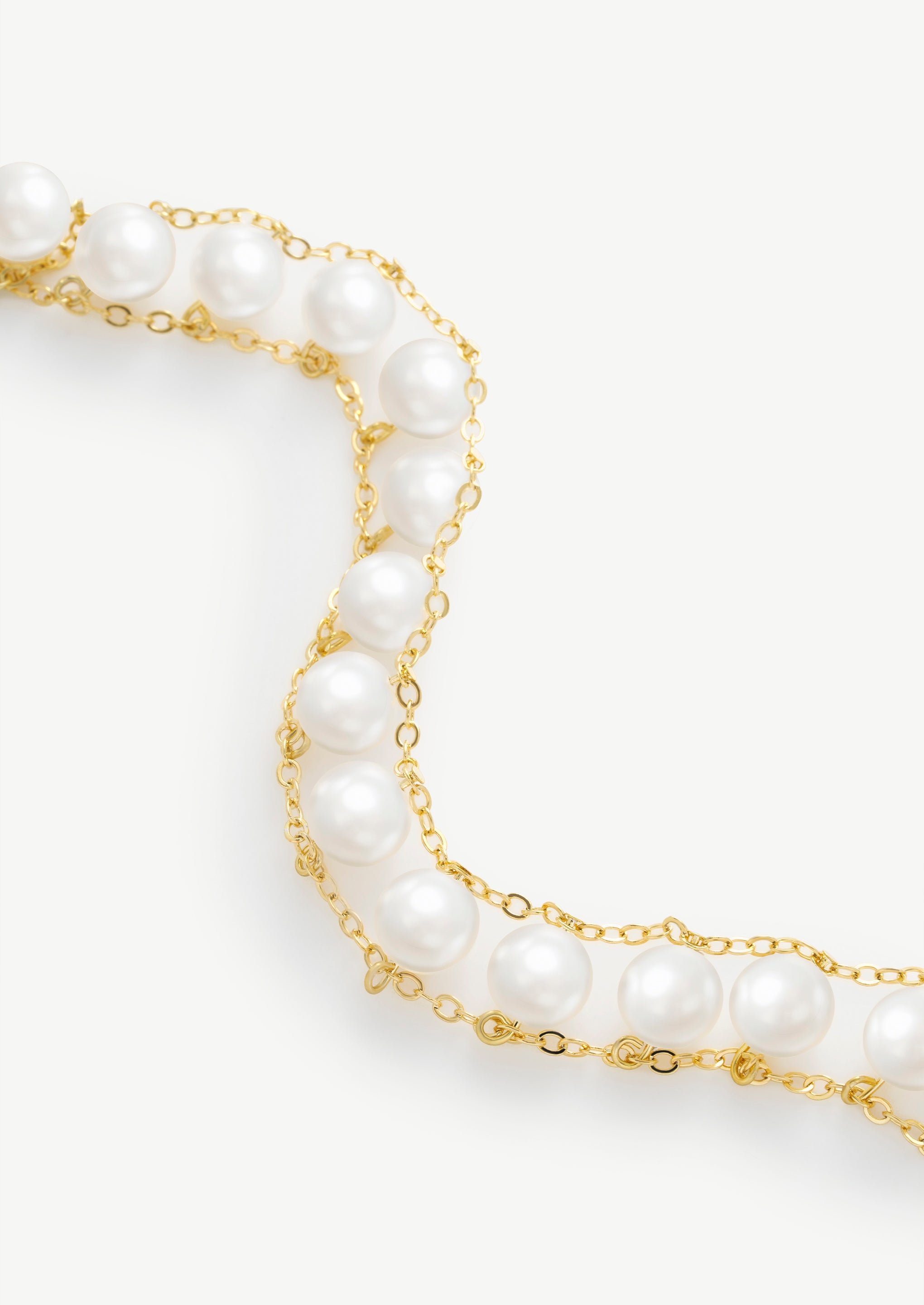 Layered Pearl Bracelet