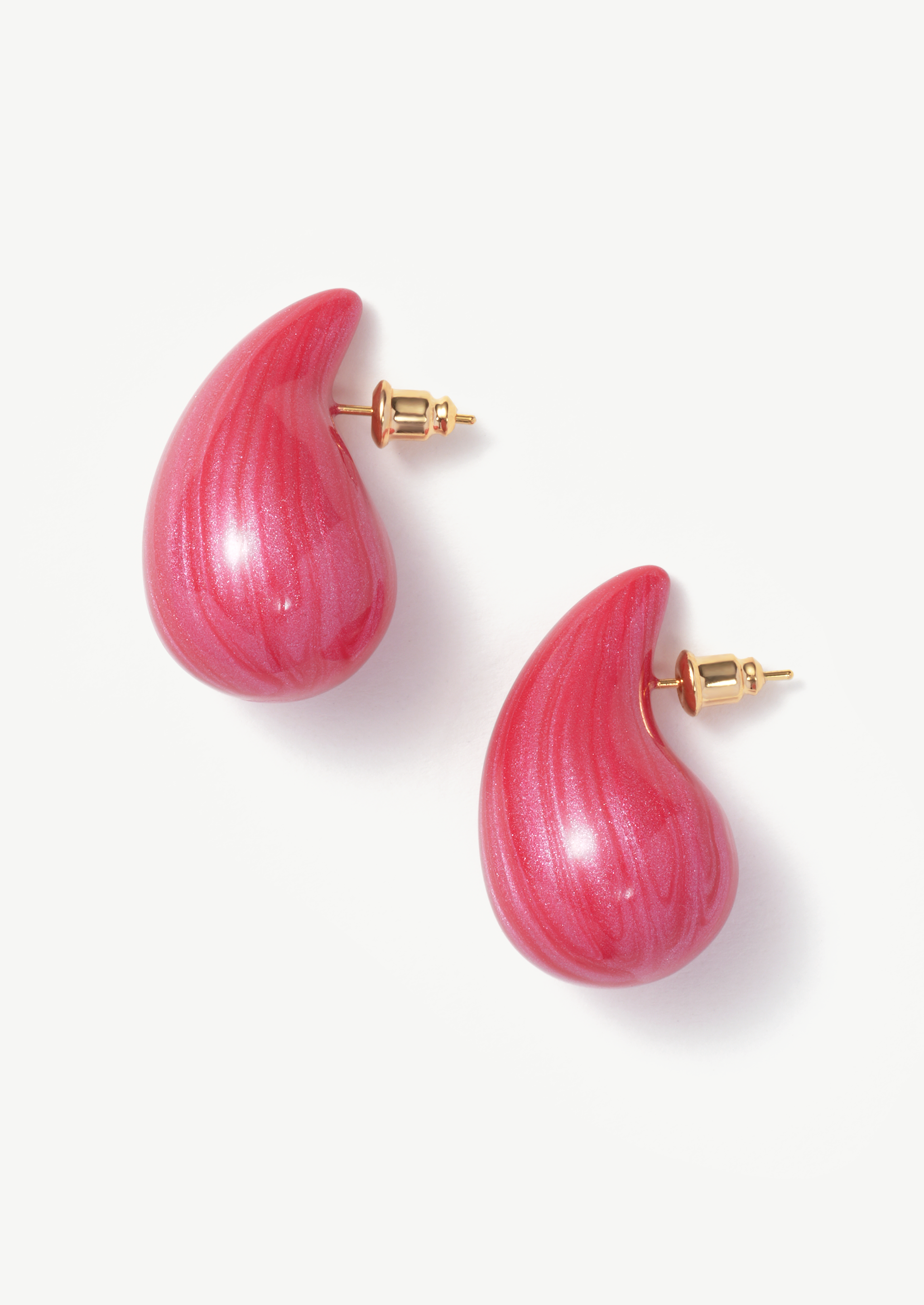 Drip Enamel Stud Earrings