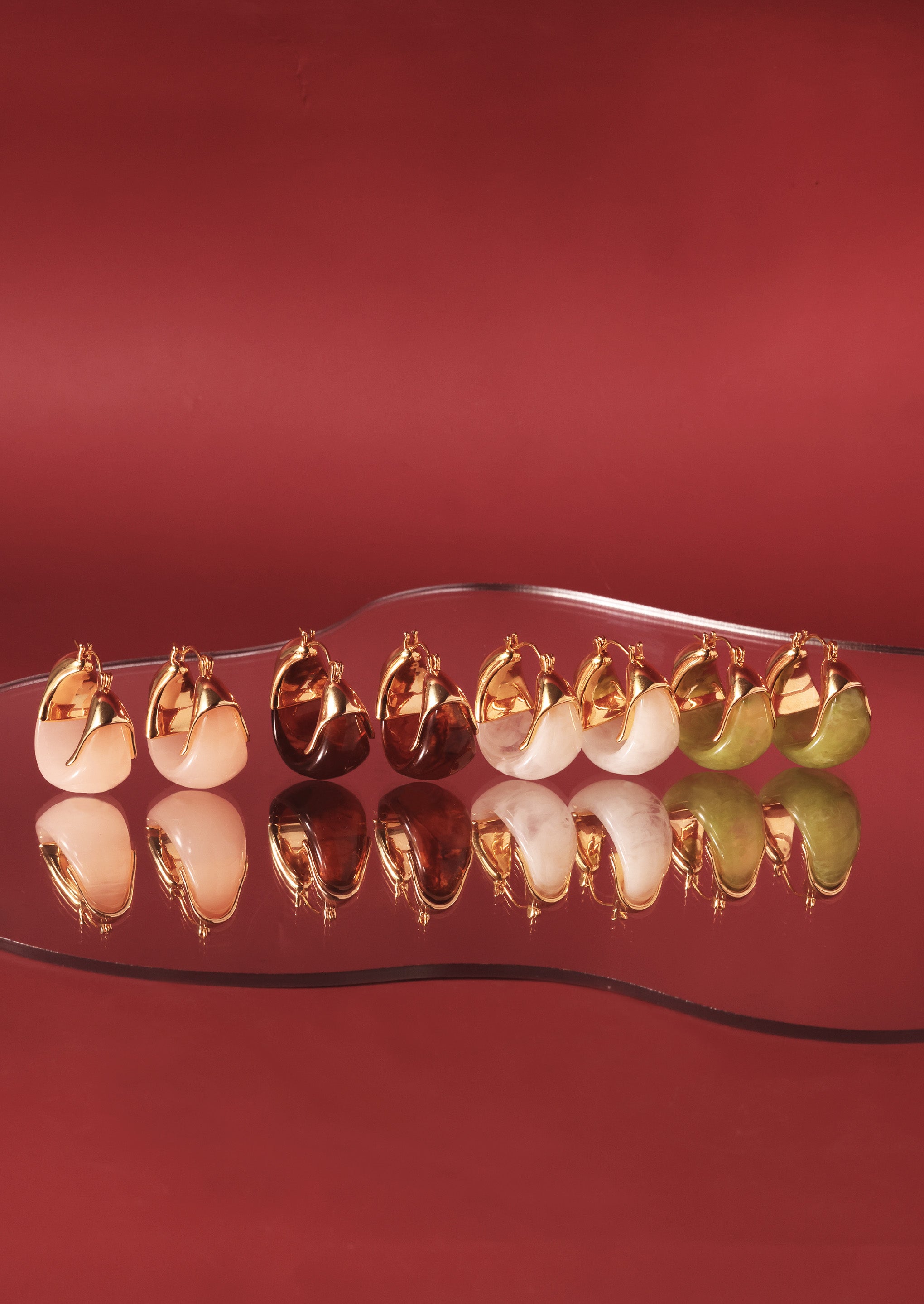 Sculptural Hoop Earrings