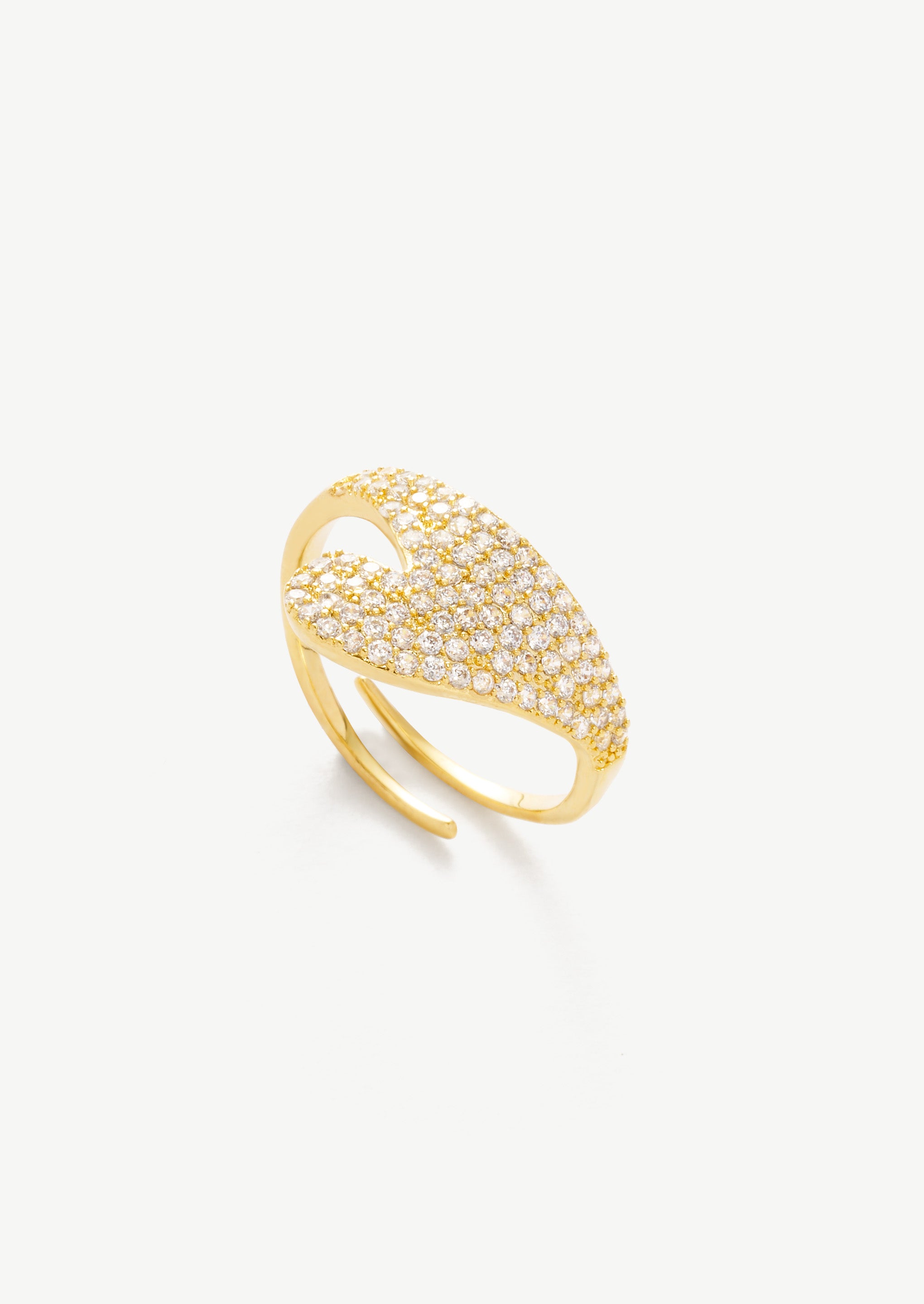 Pave Gemstone Ring