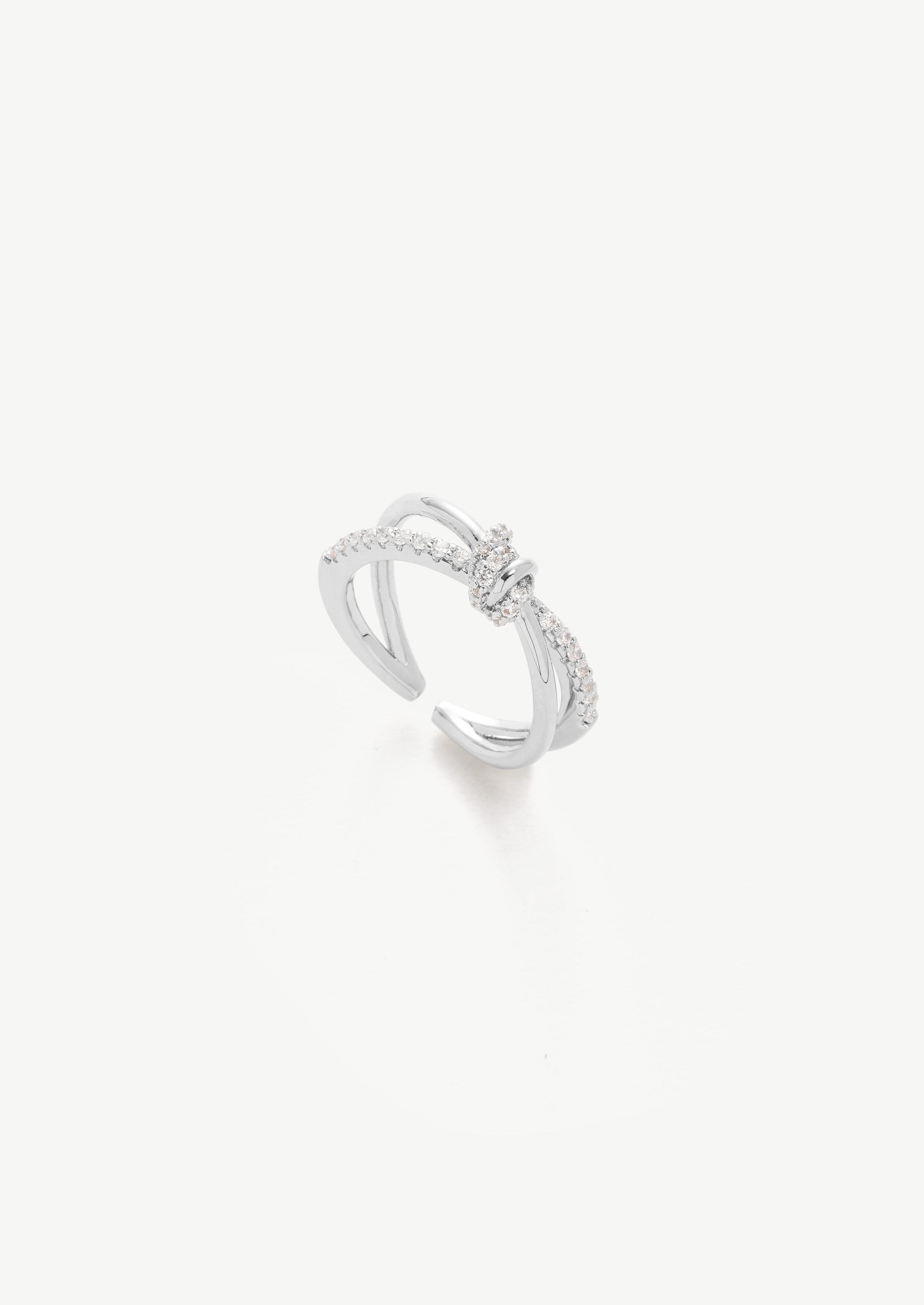 Pave Twist Ring