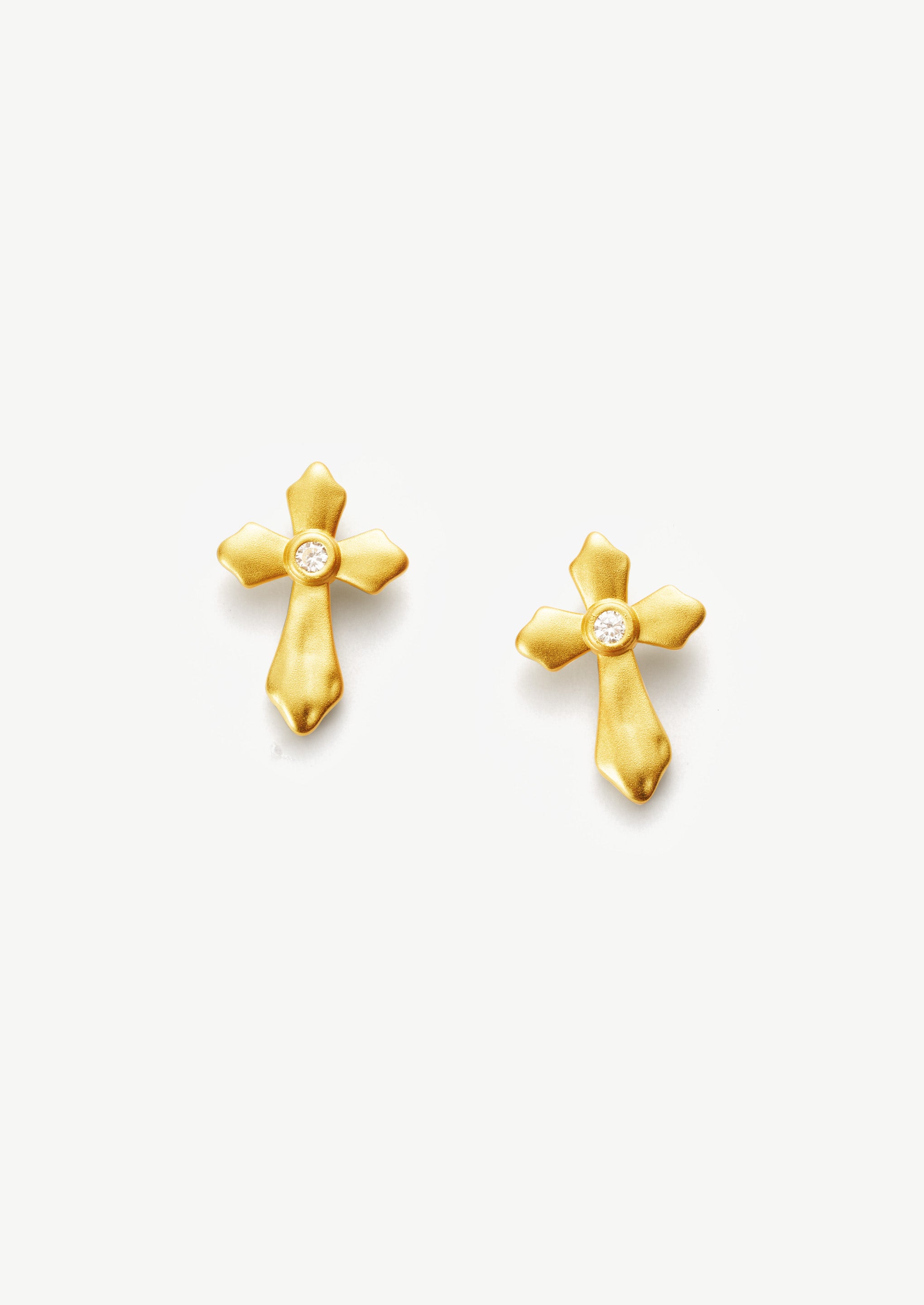 Cross Stud Earrings
