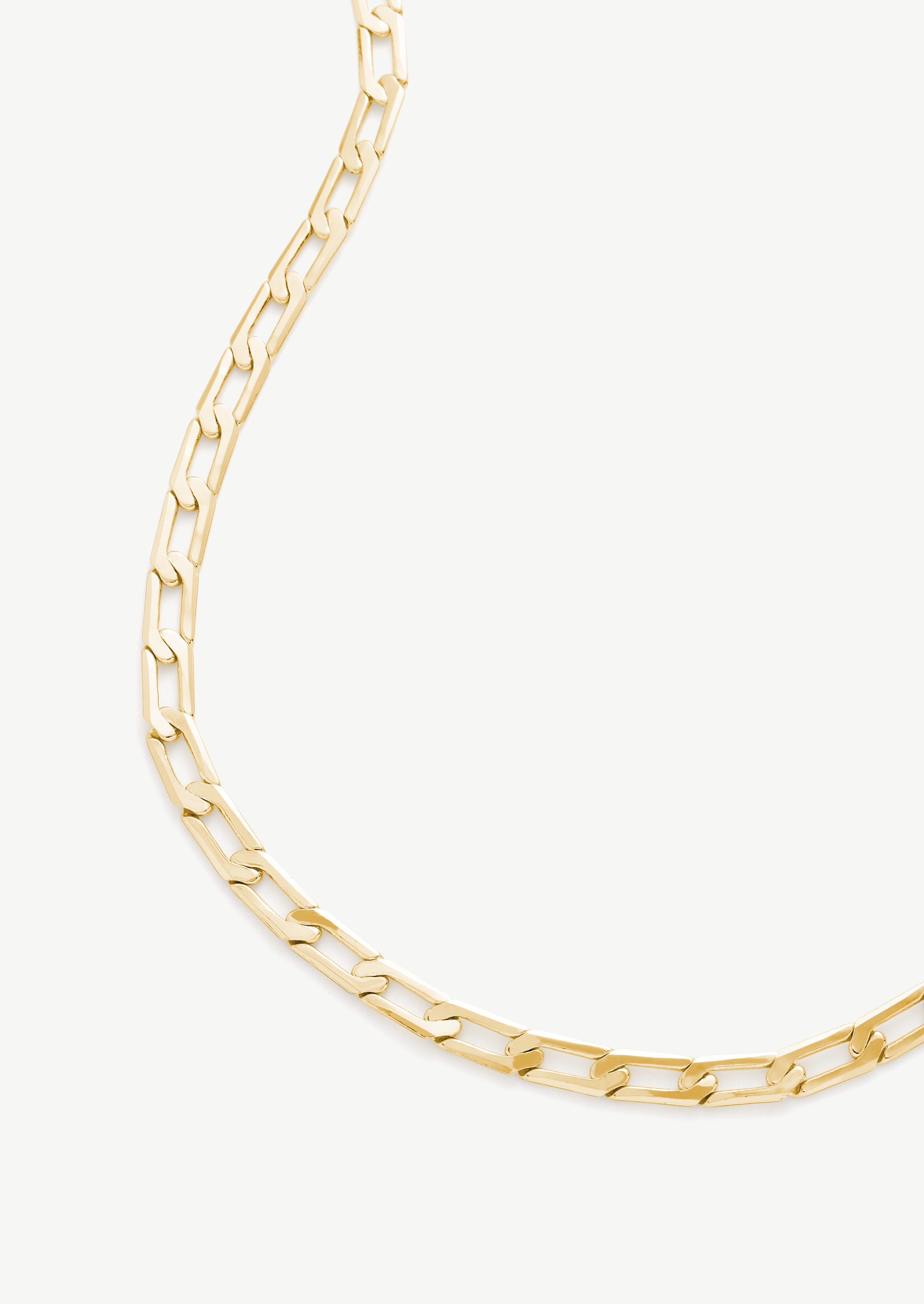 Gold Plated Link Necklace