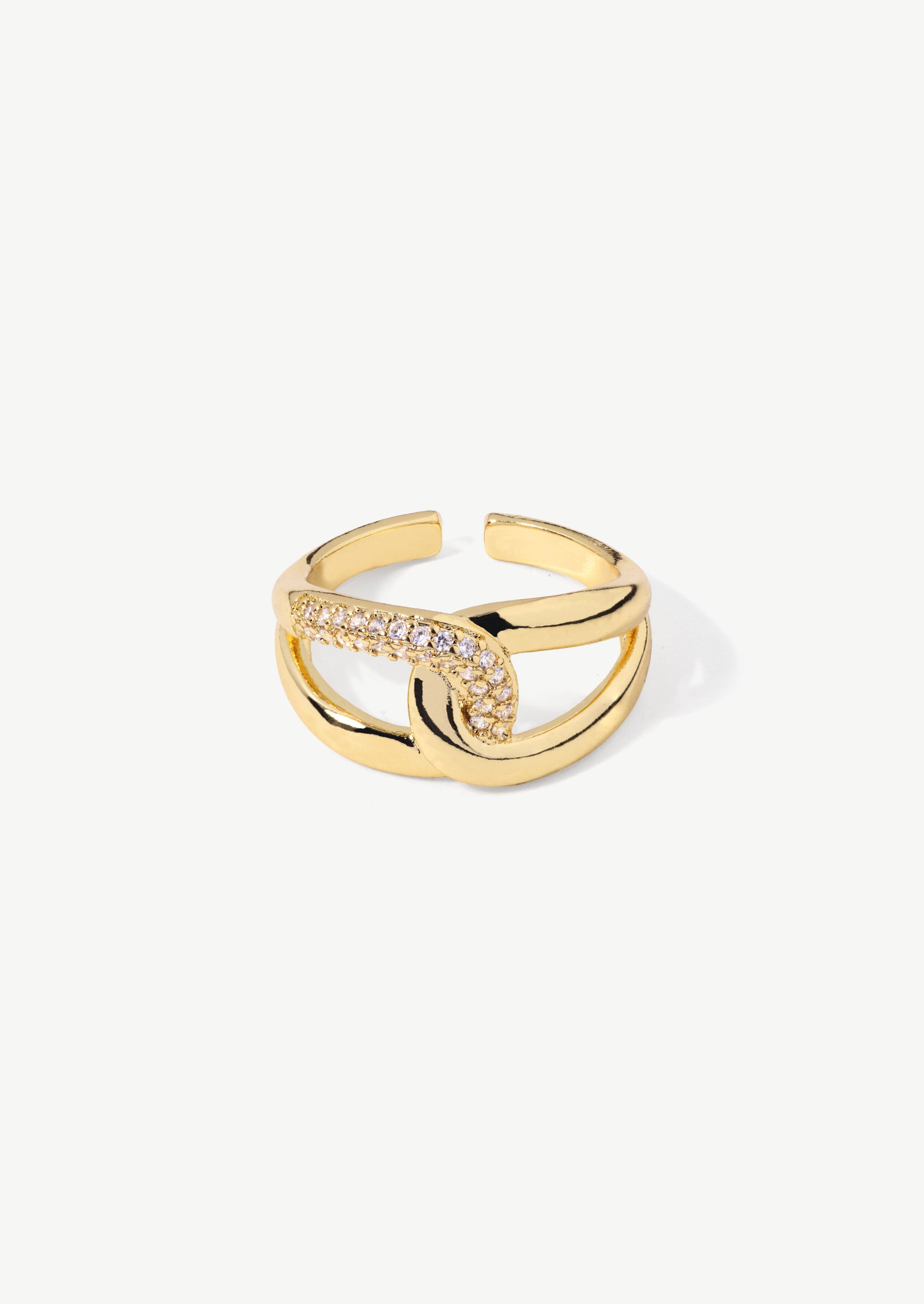 Pave Knot Ring
