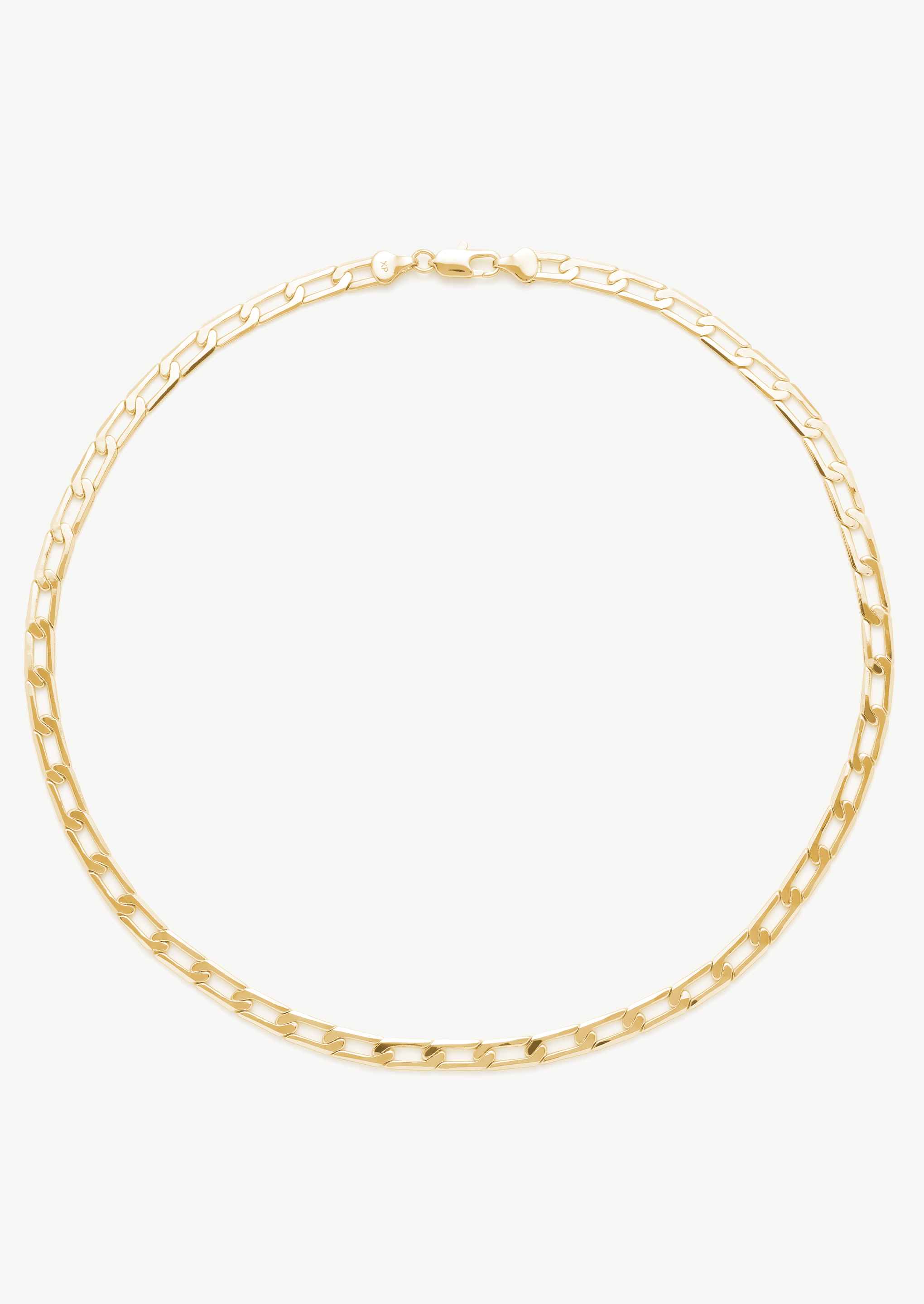 Gold Plated Link Necklace