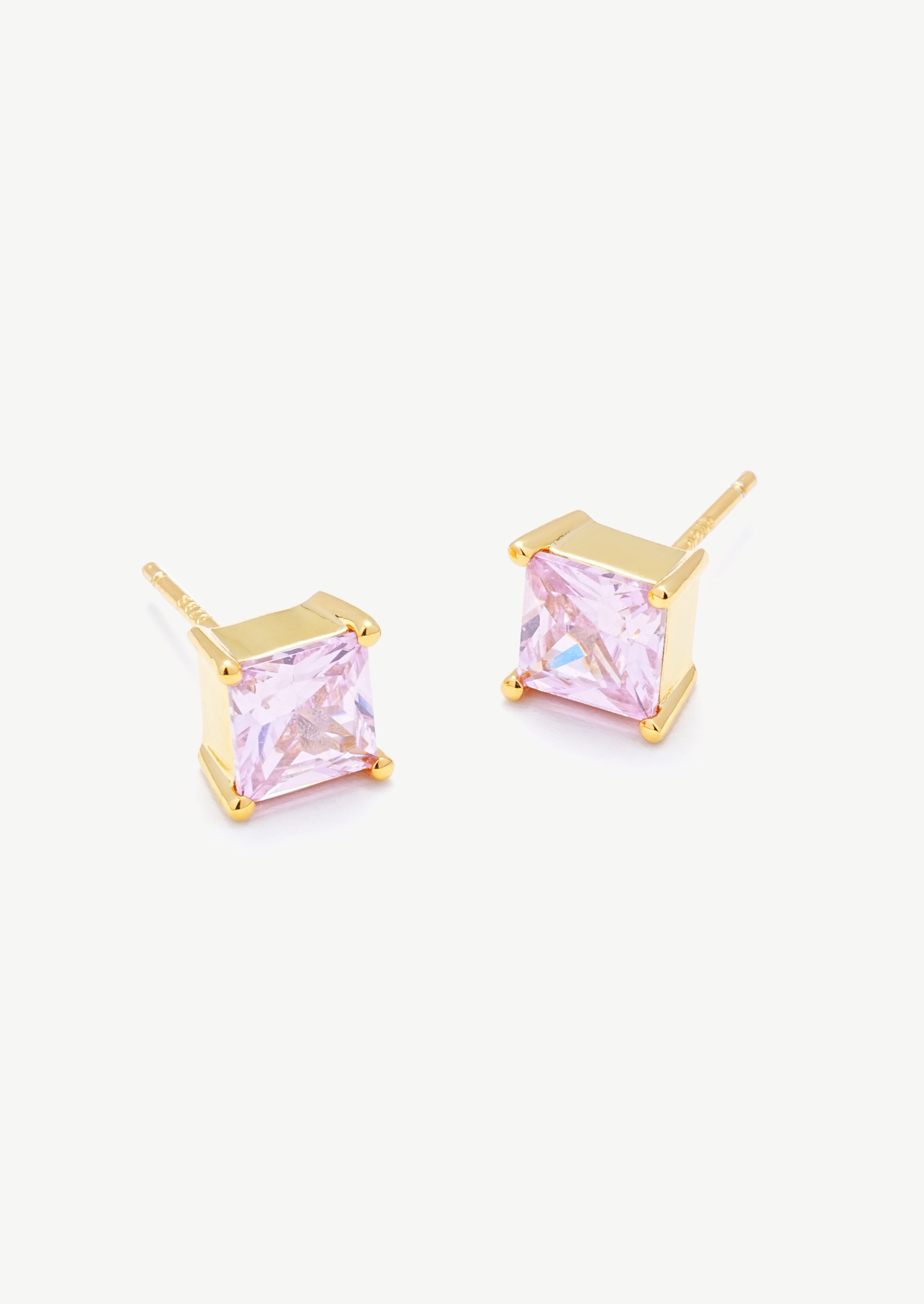 Square Stud Earrings