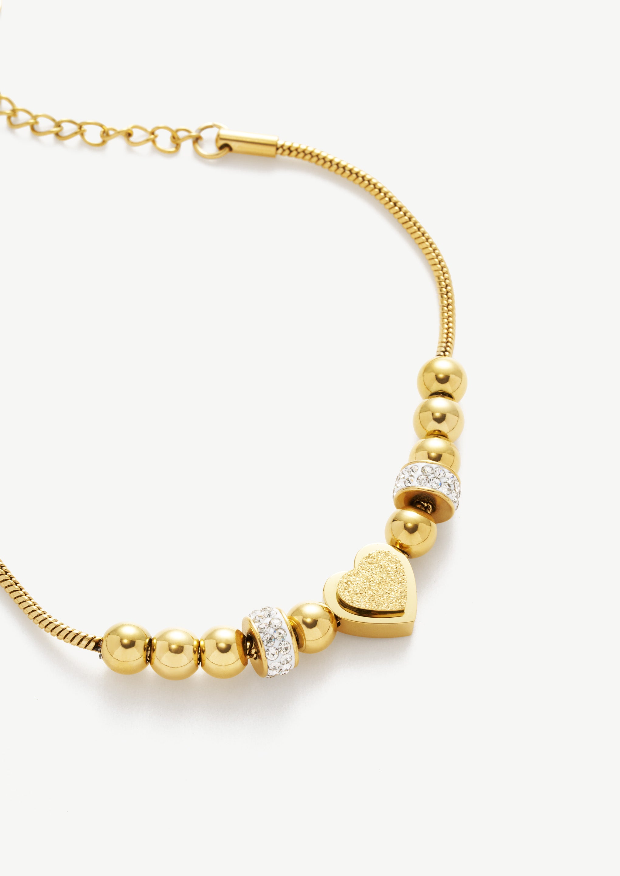 Heart Beaded Bracelet