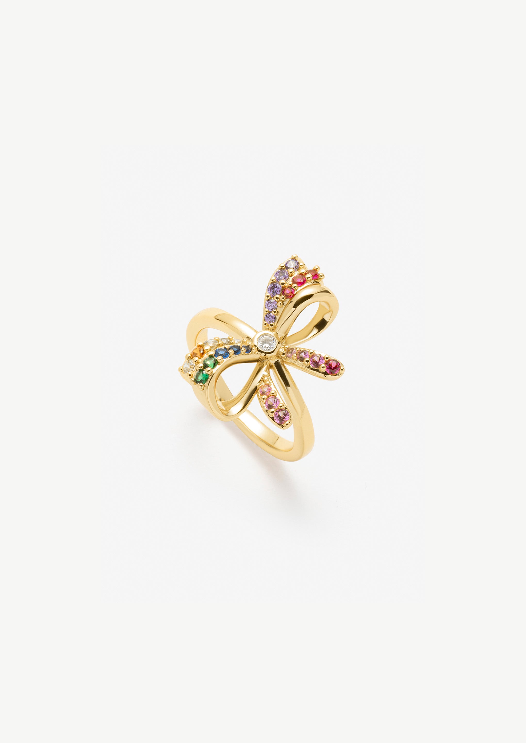 Iridescent Bow Ring