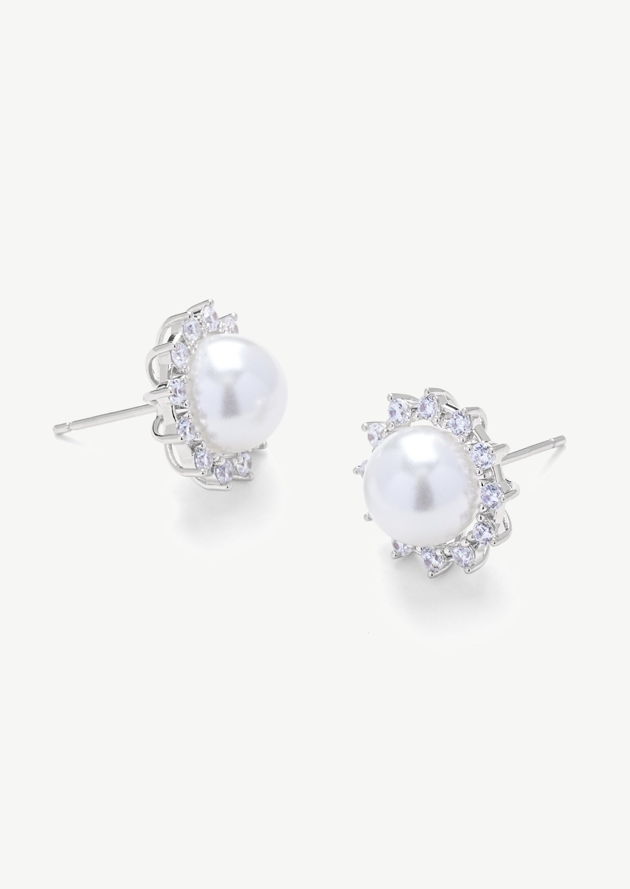 Bloom Pearl Stud Earrings
