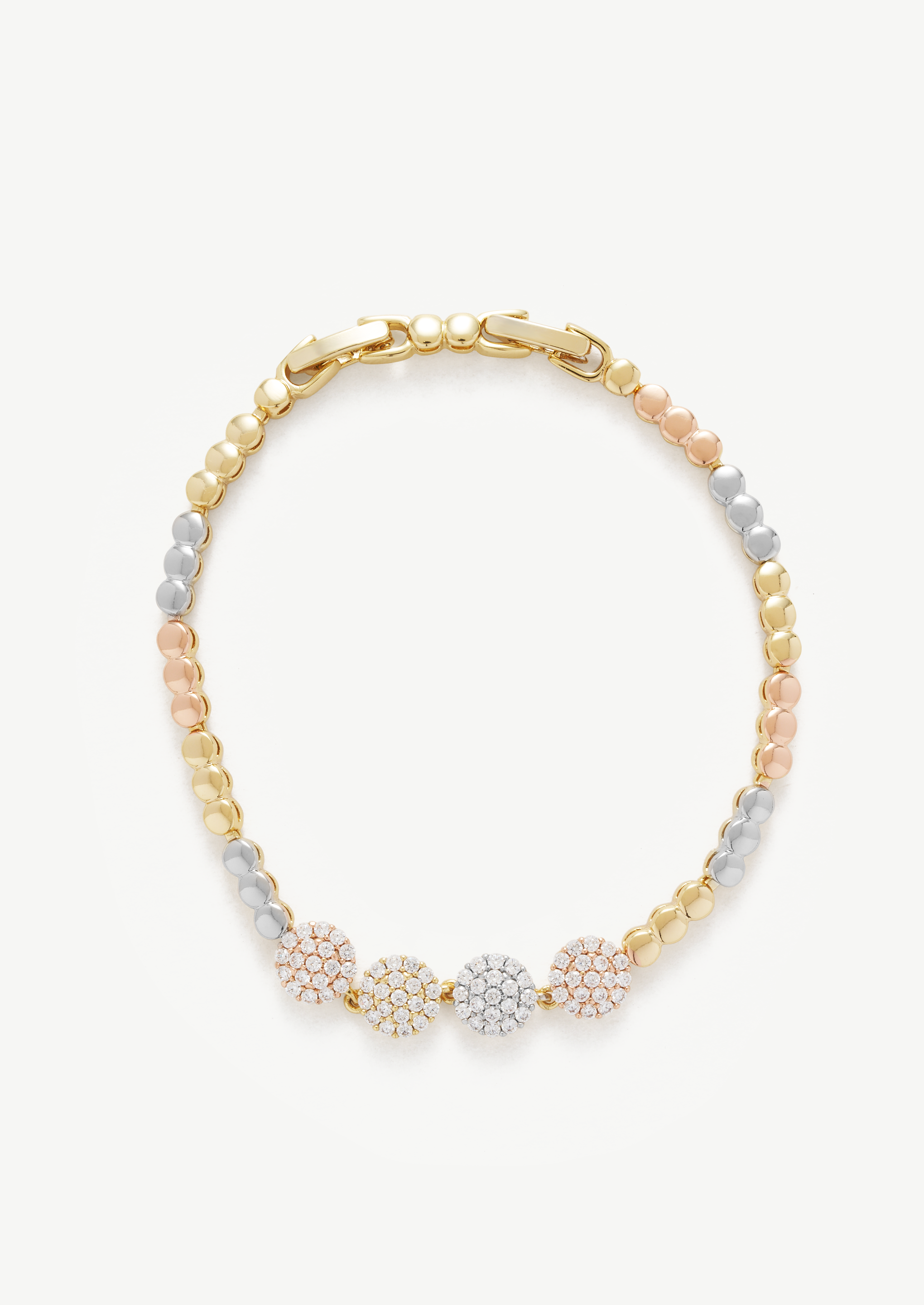 Tricolor Sparkling Bracelet