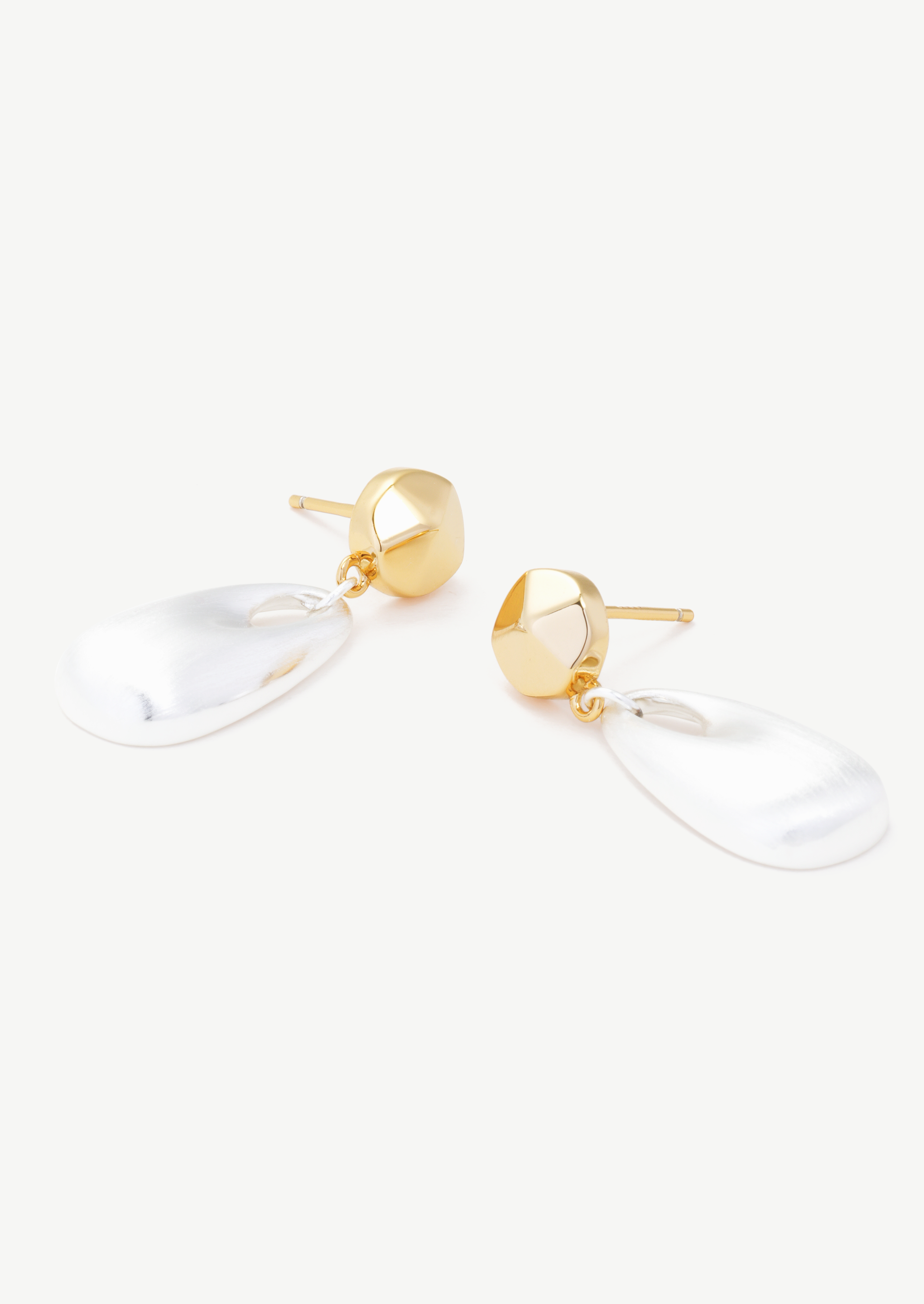 Teardrop Stud Earrings