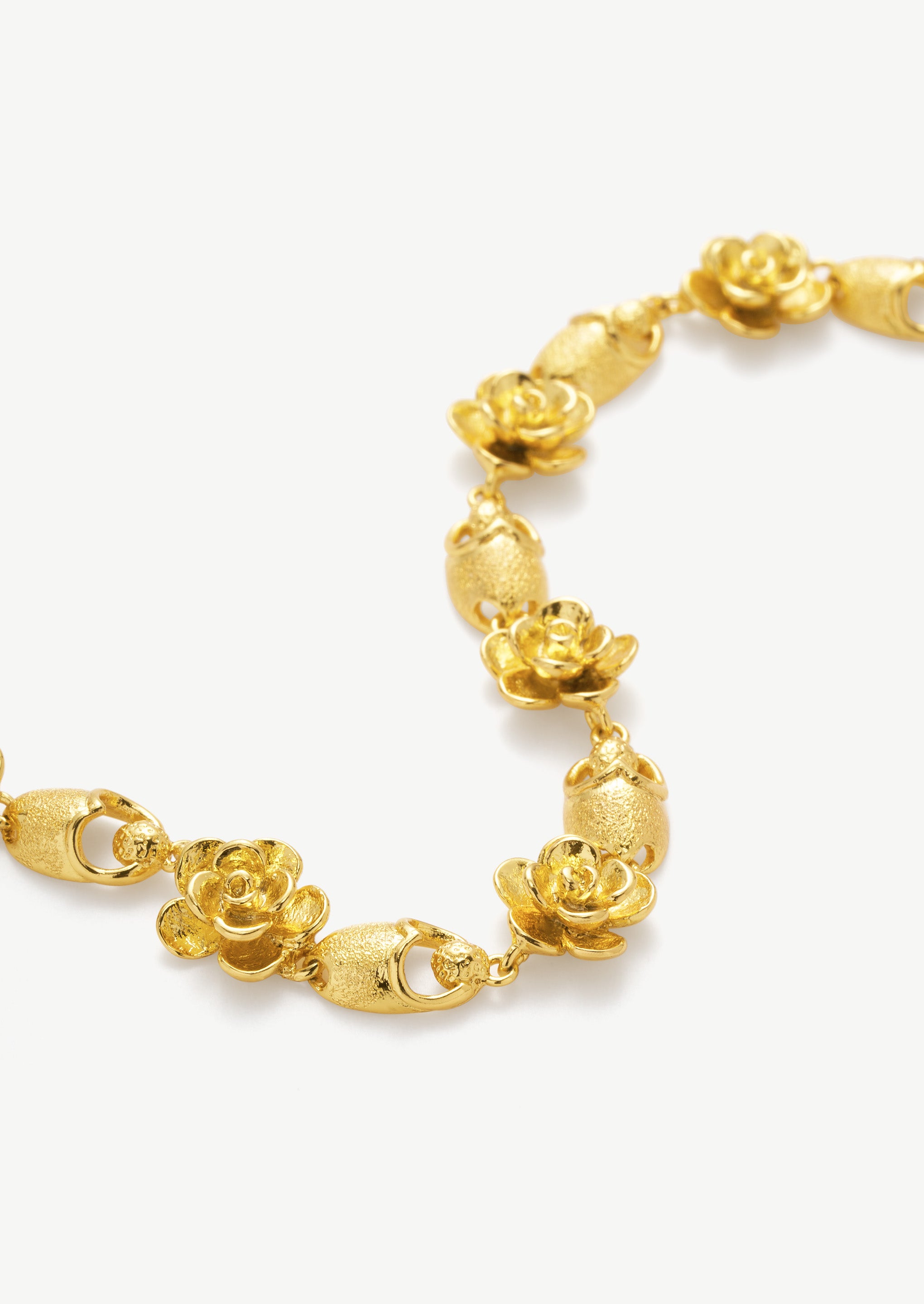 Golden Flower Bracelet