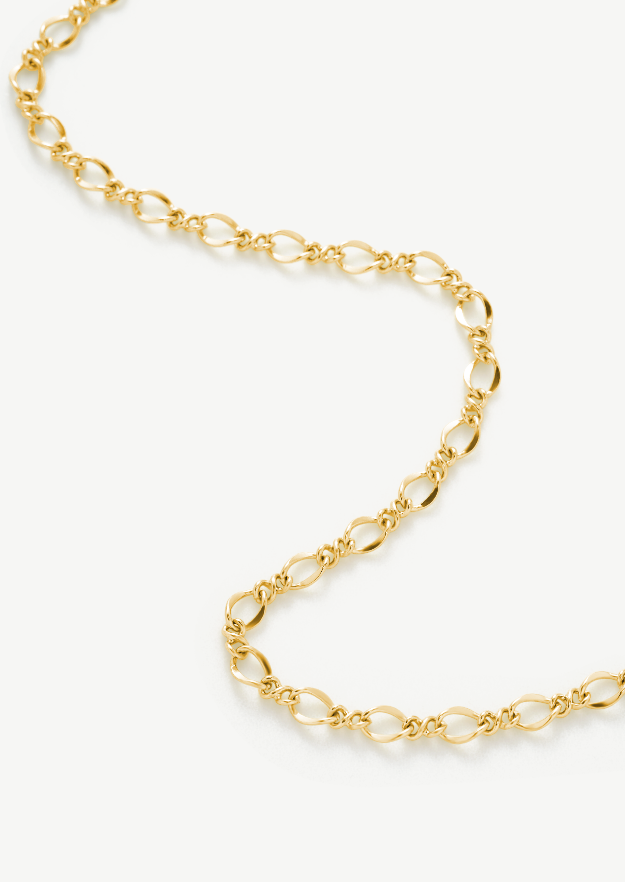 Gold Plated Cable Chain Necklace