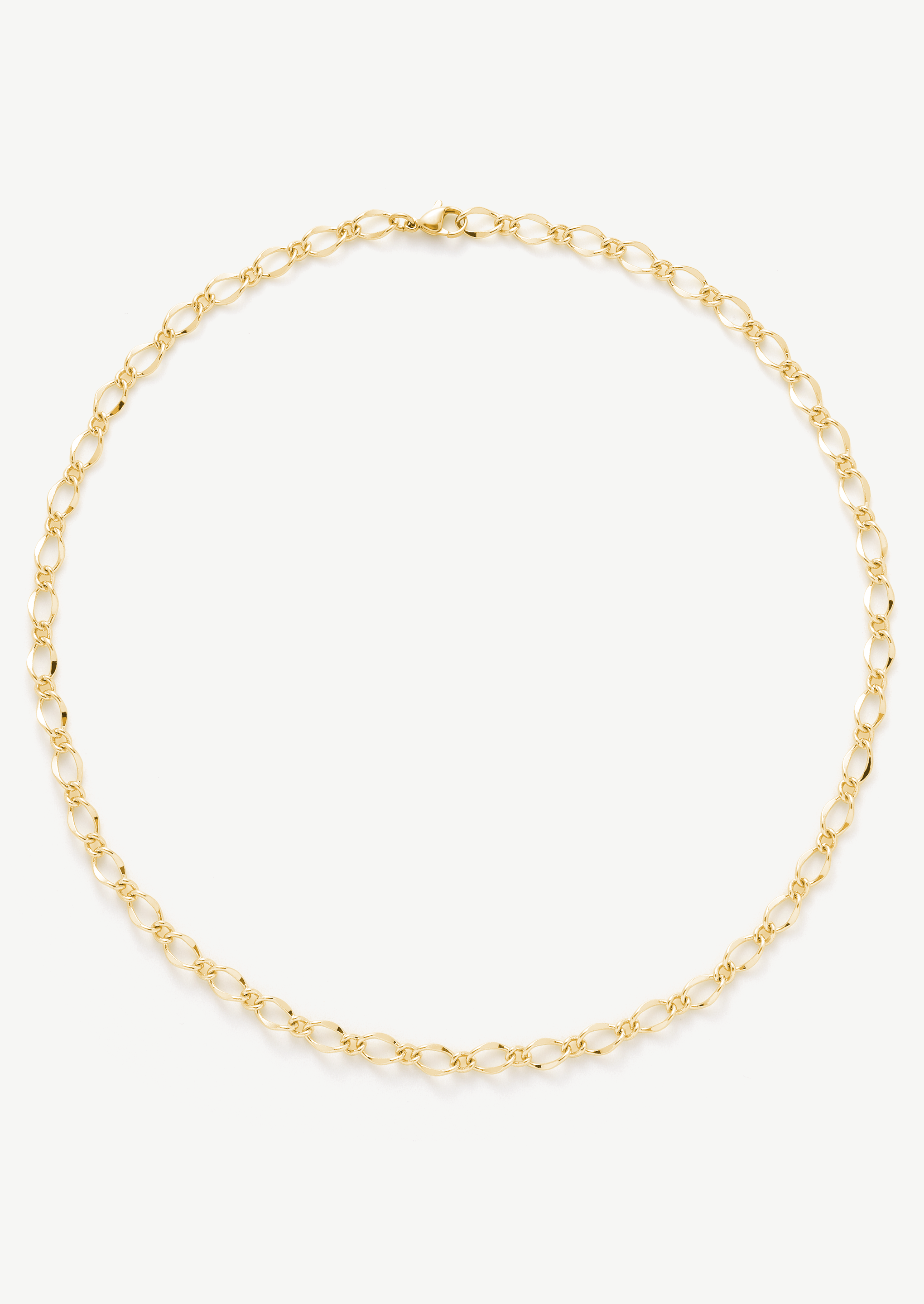 Gold Plated Link Necklace