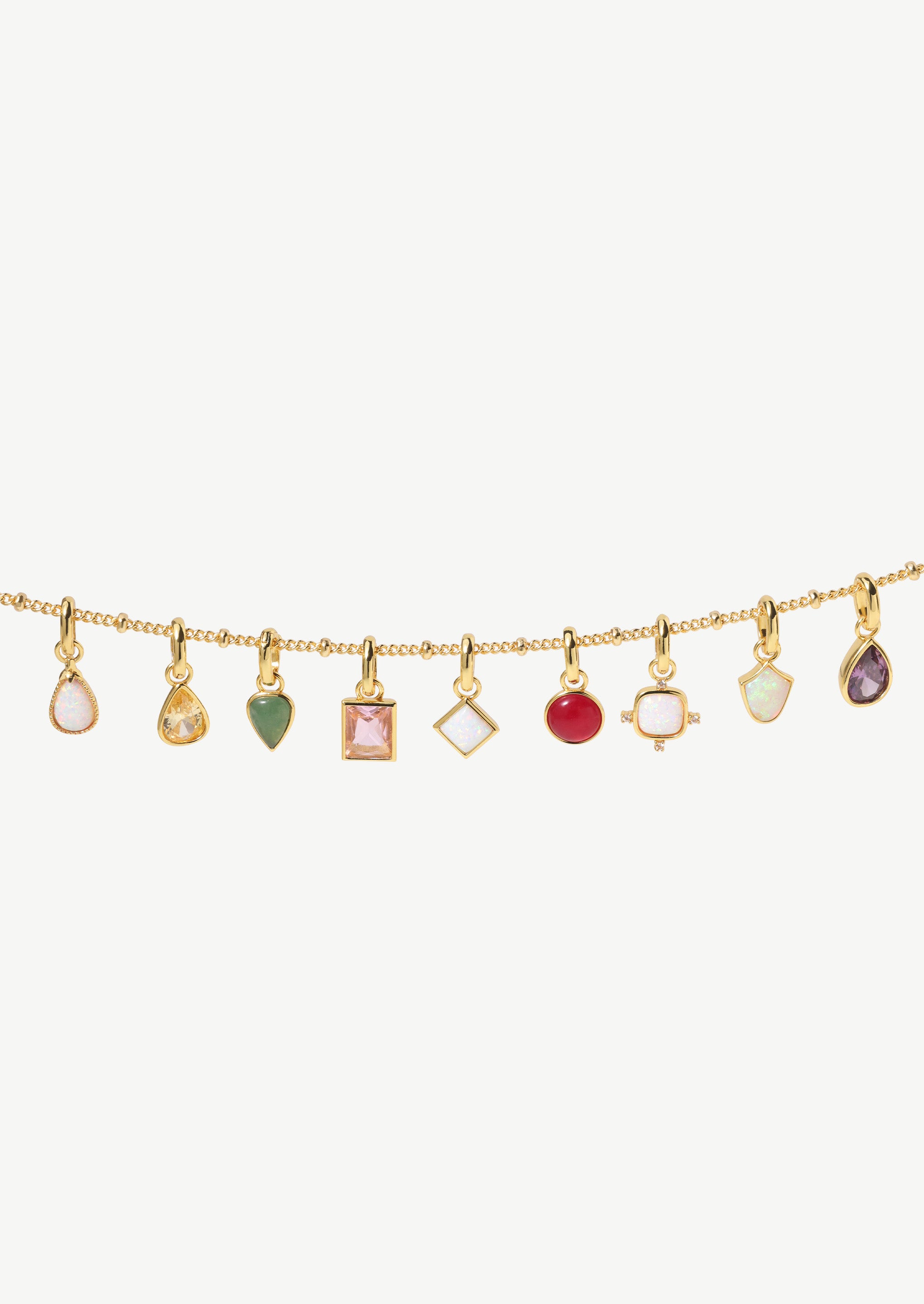 Birthstone Charm Pendant