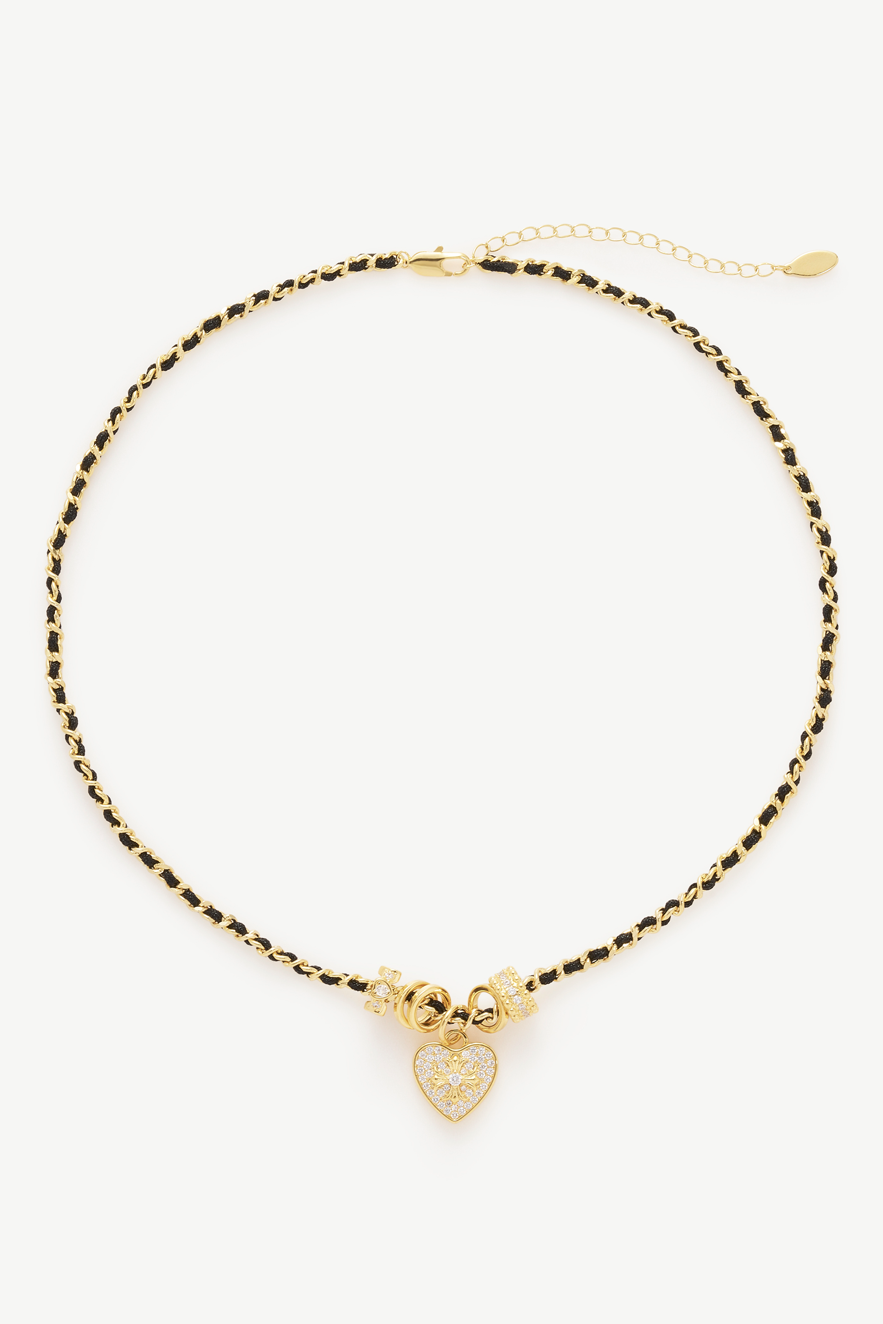 Bohemian Heart Pendant Necklace