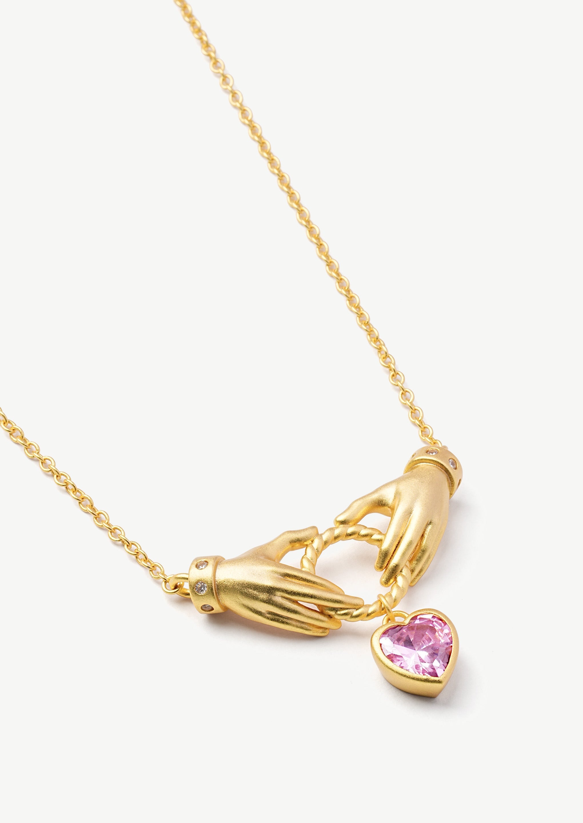 Hold the Heart Pendant Necklace