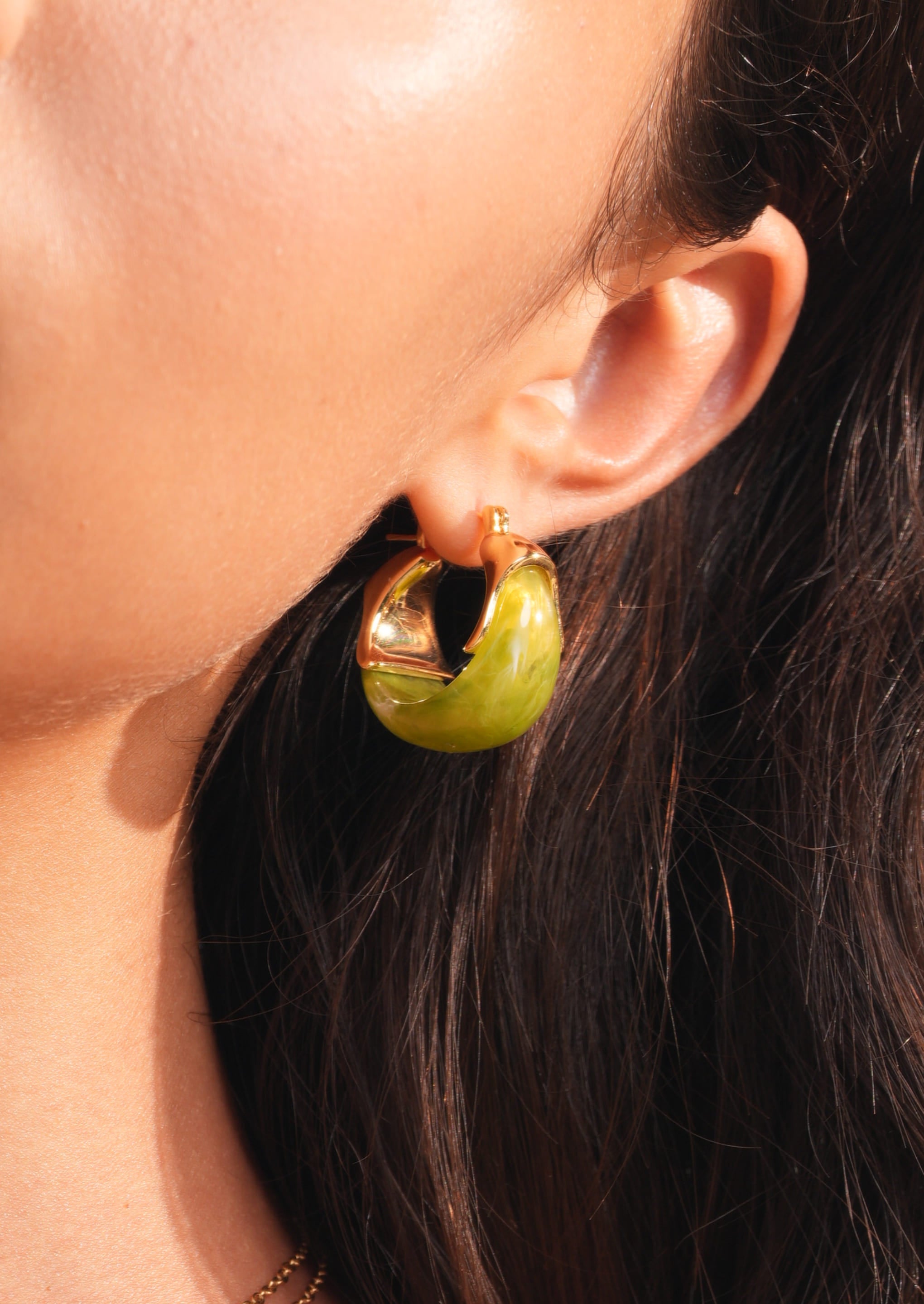 Sculptural Hoop Earrings