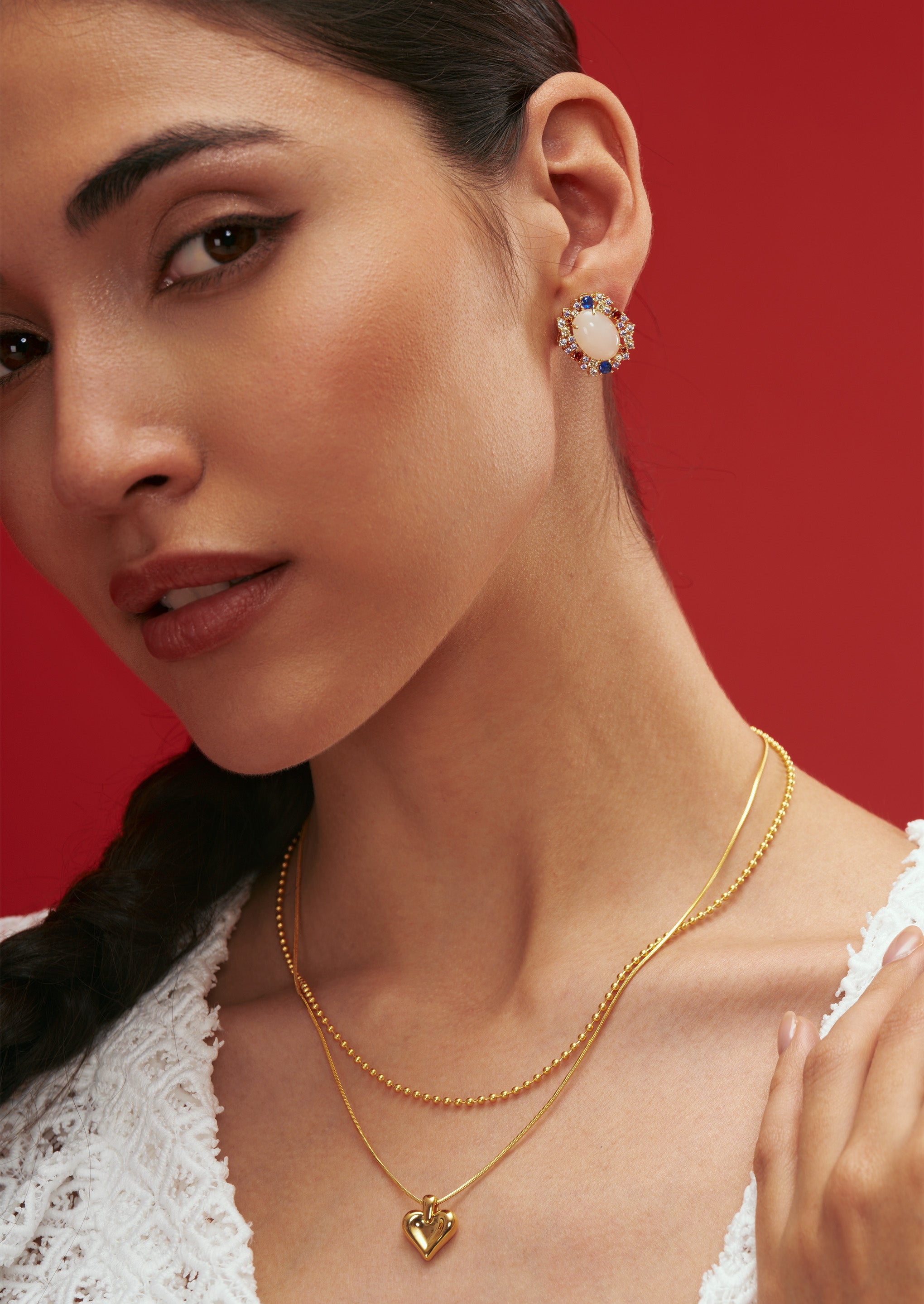 Wreath Stud Earrings