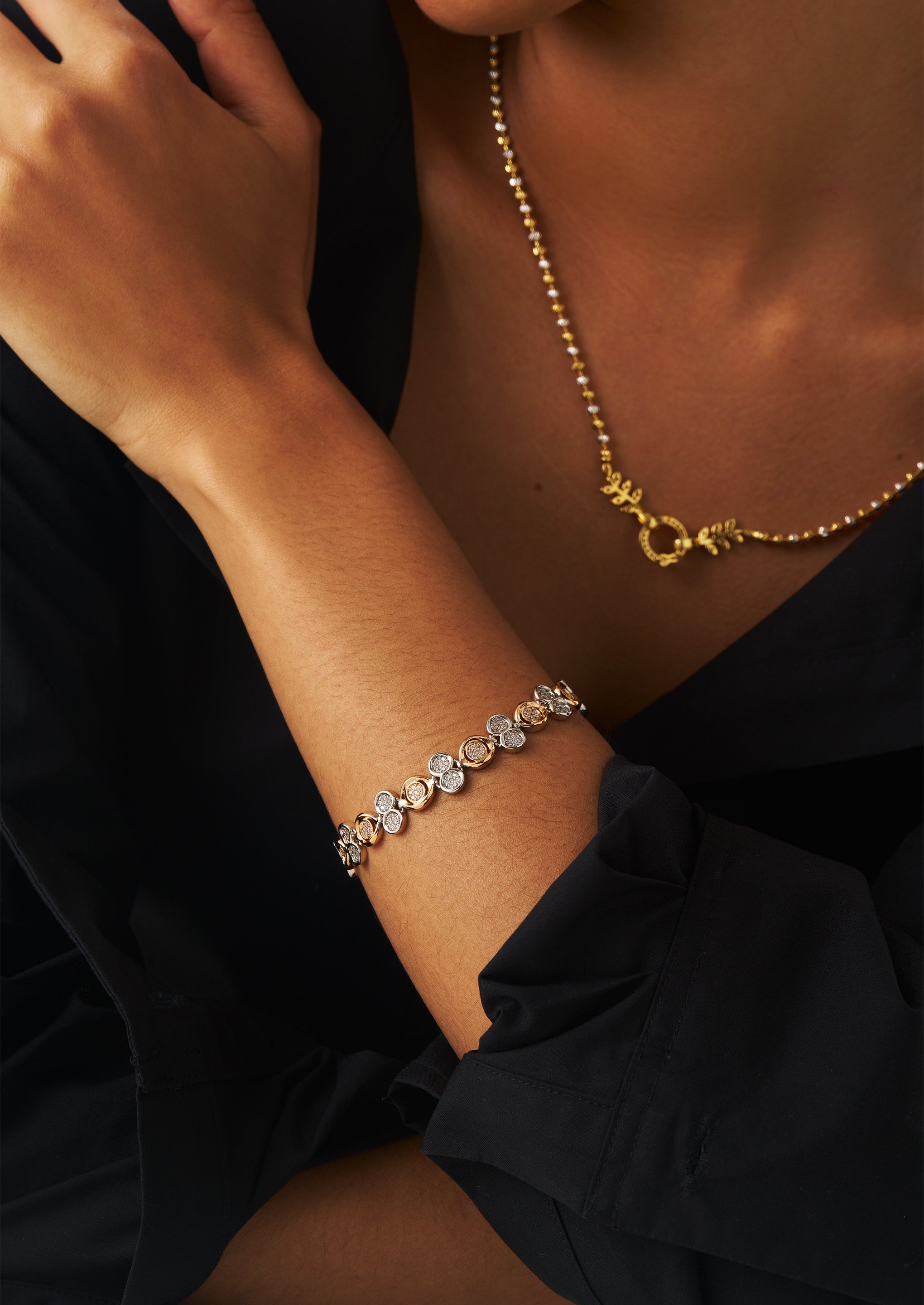 Mixed Bubble Bracelet