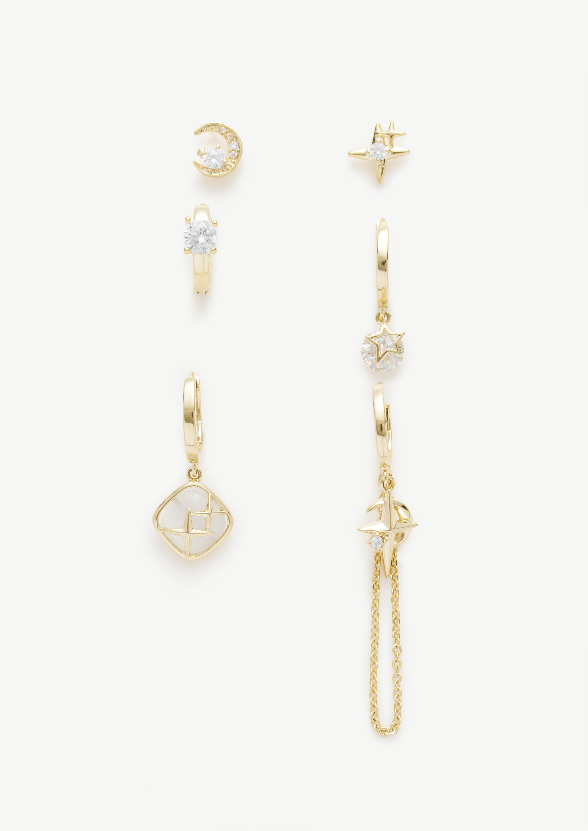 Starry Night Earrings Set