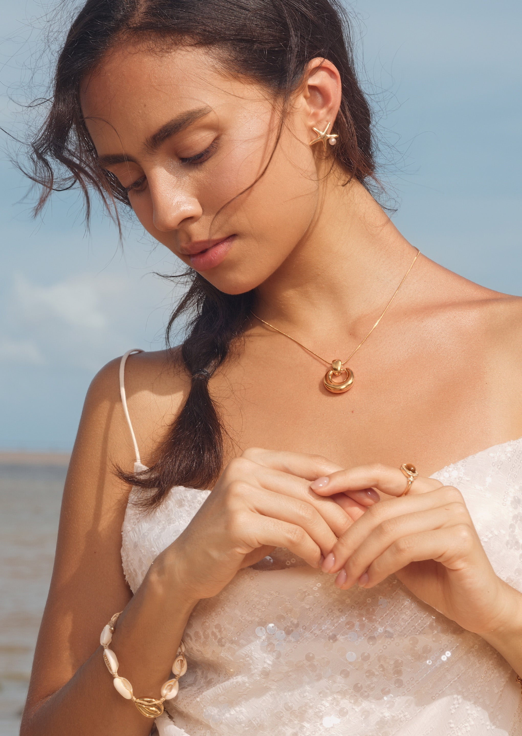 Chunky Ring Necklace