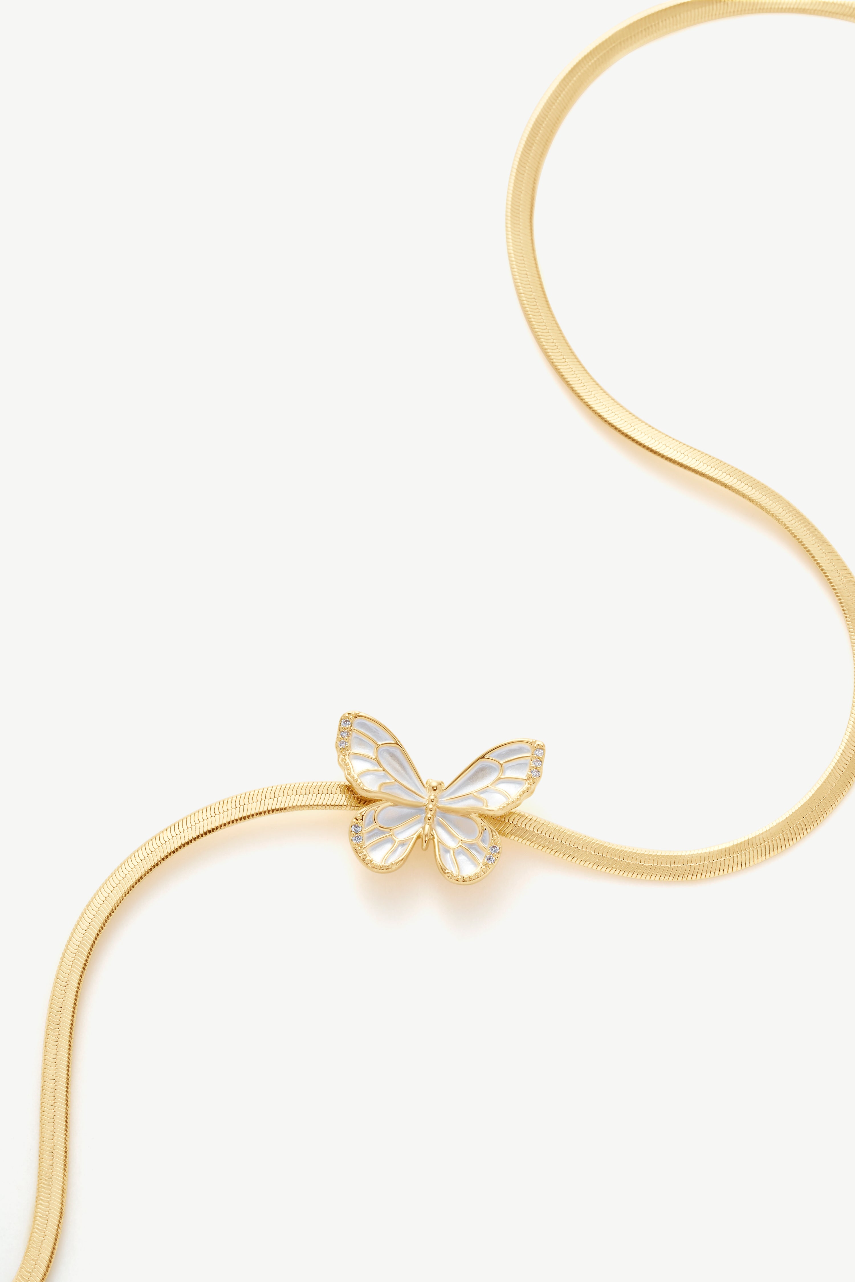 Butterfly Pendant Necklace