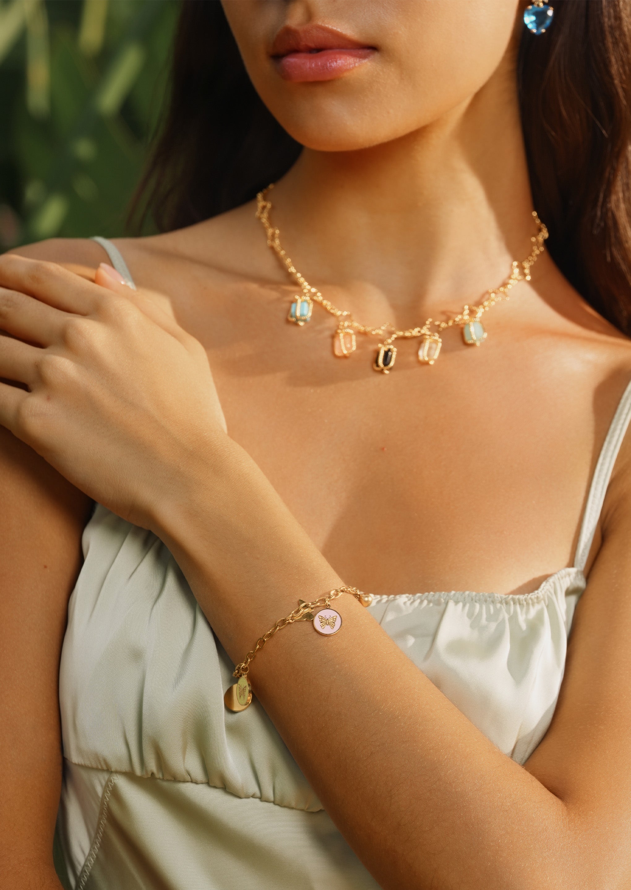 Butterfly Charm Bracelet
