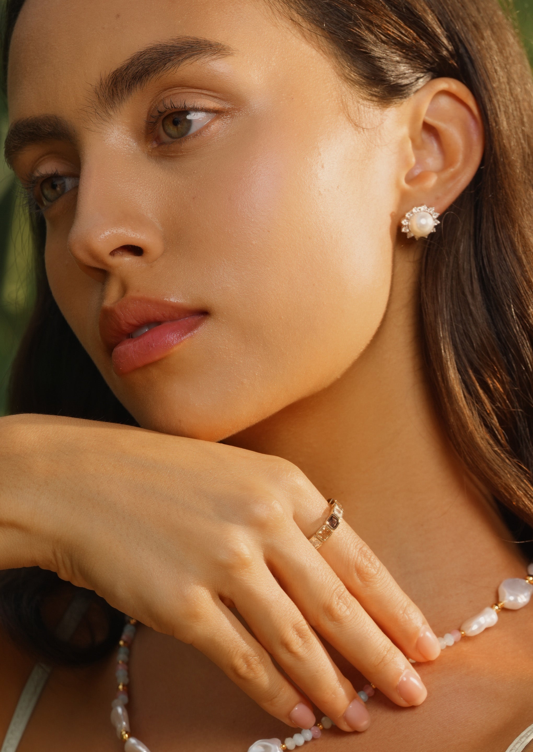 Iridescent Square Ring