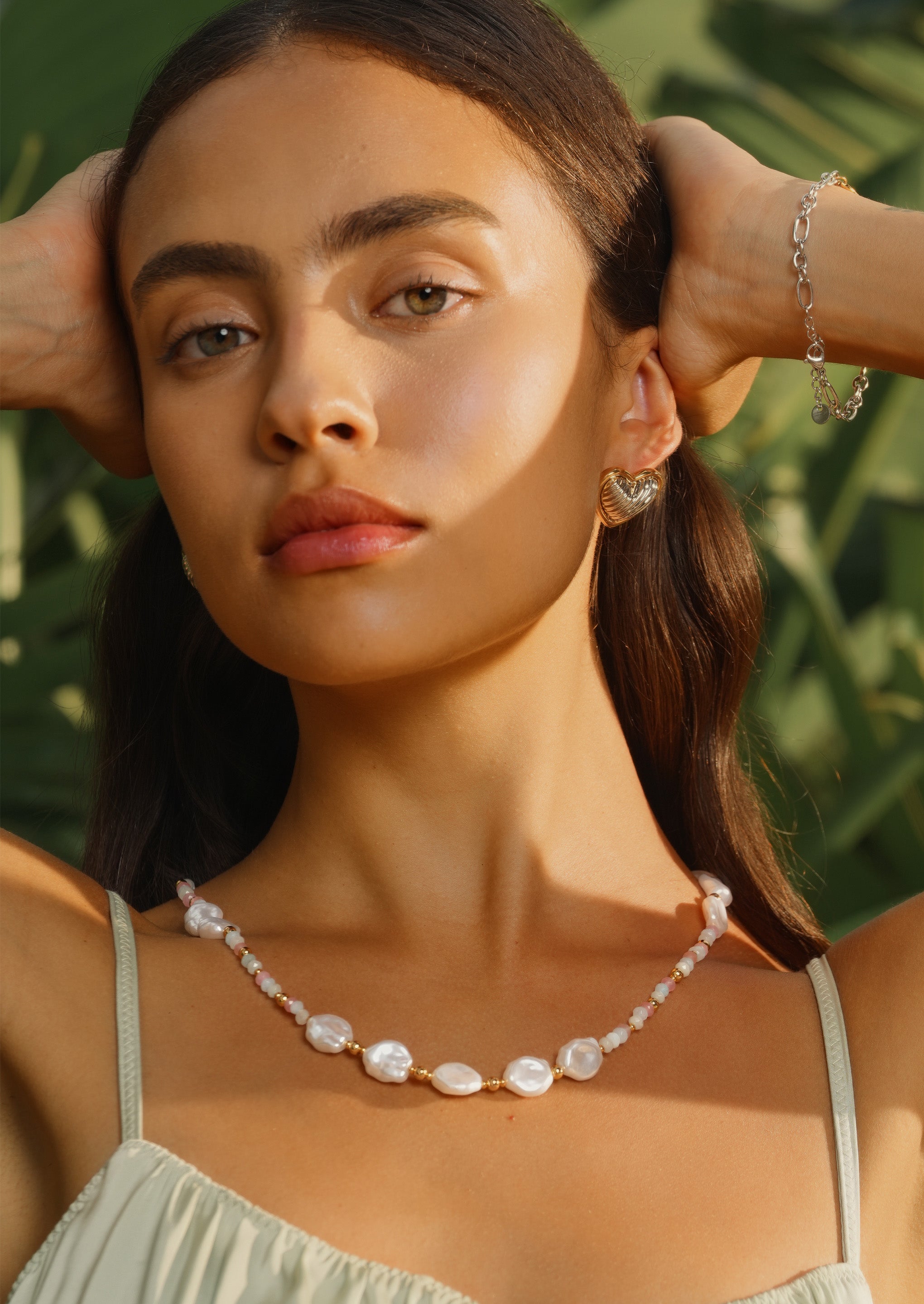 Pearl Beaded Necklace