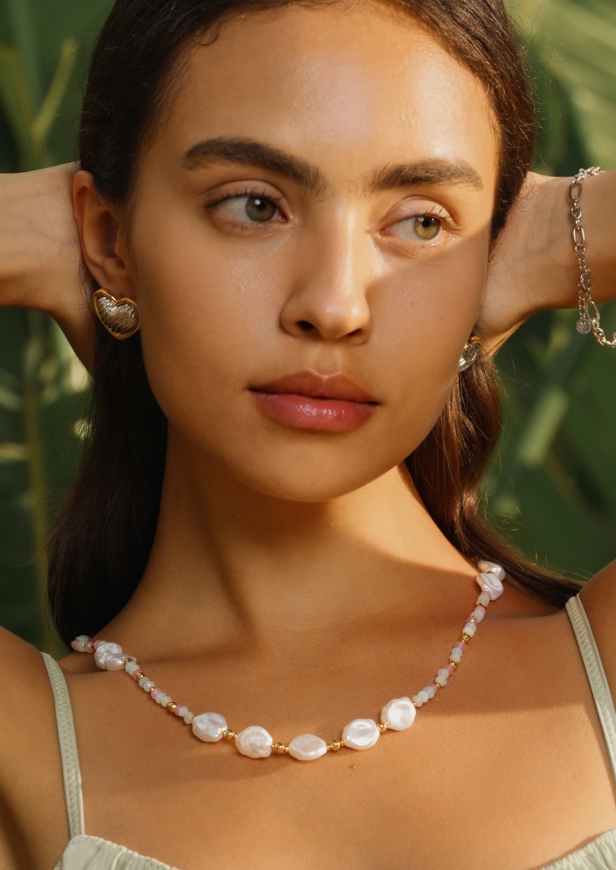 Pearl Beaded Necklace