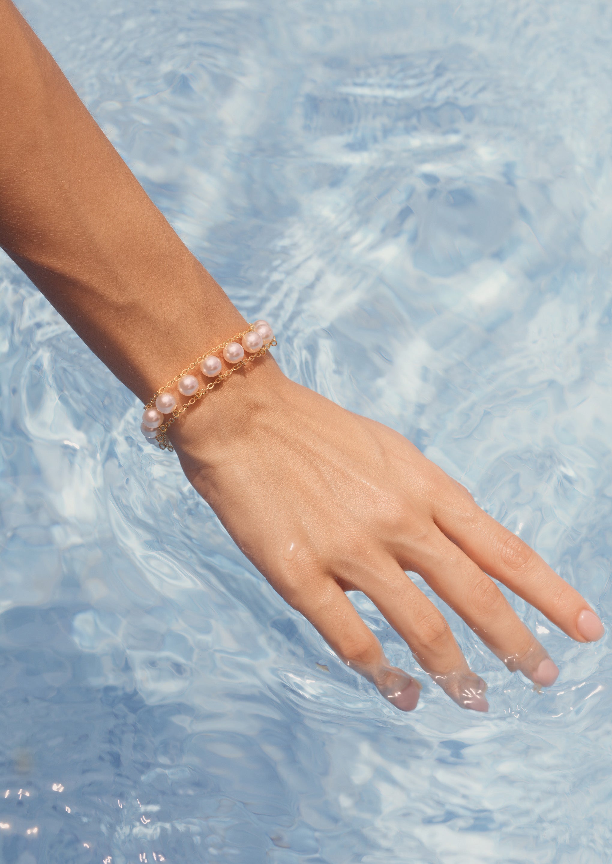 Layered Pearl Bracelet