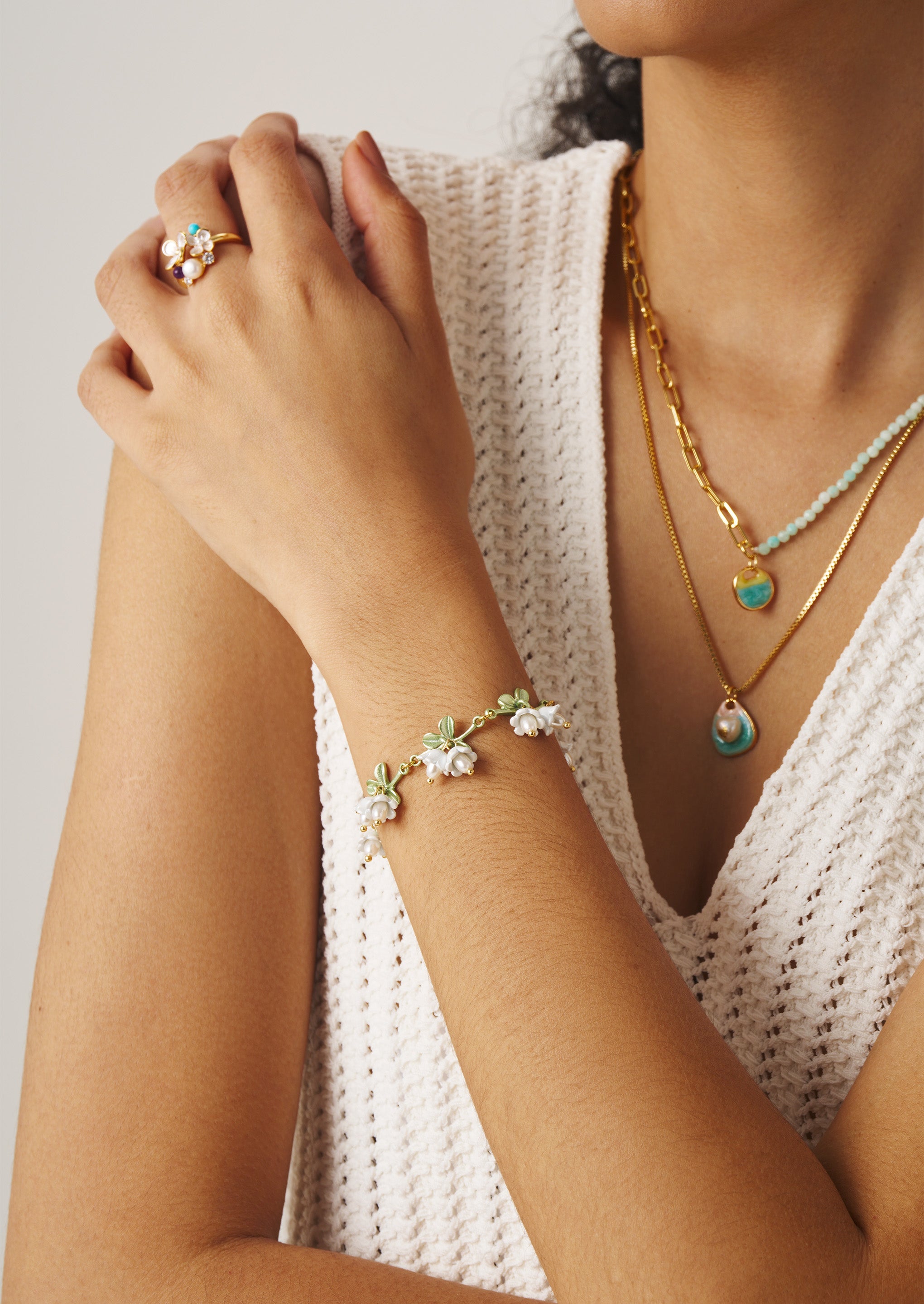 Lily Of The Valley Bracelet