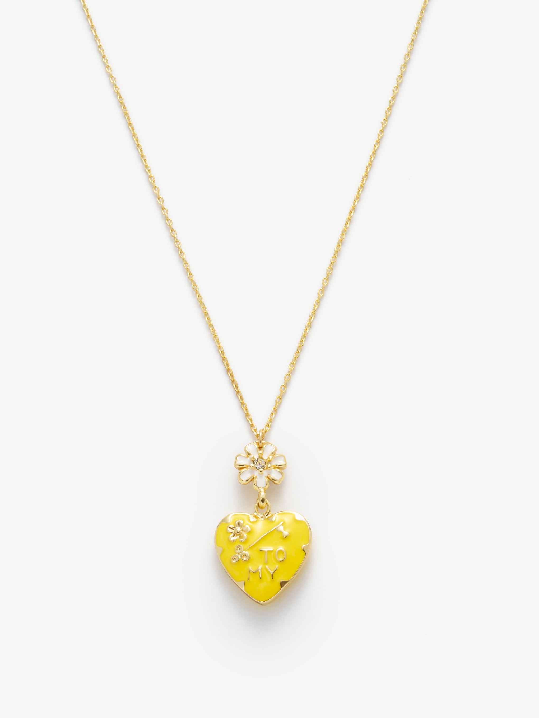 Charming Heart Pendant Necklace