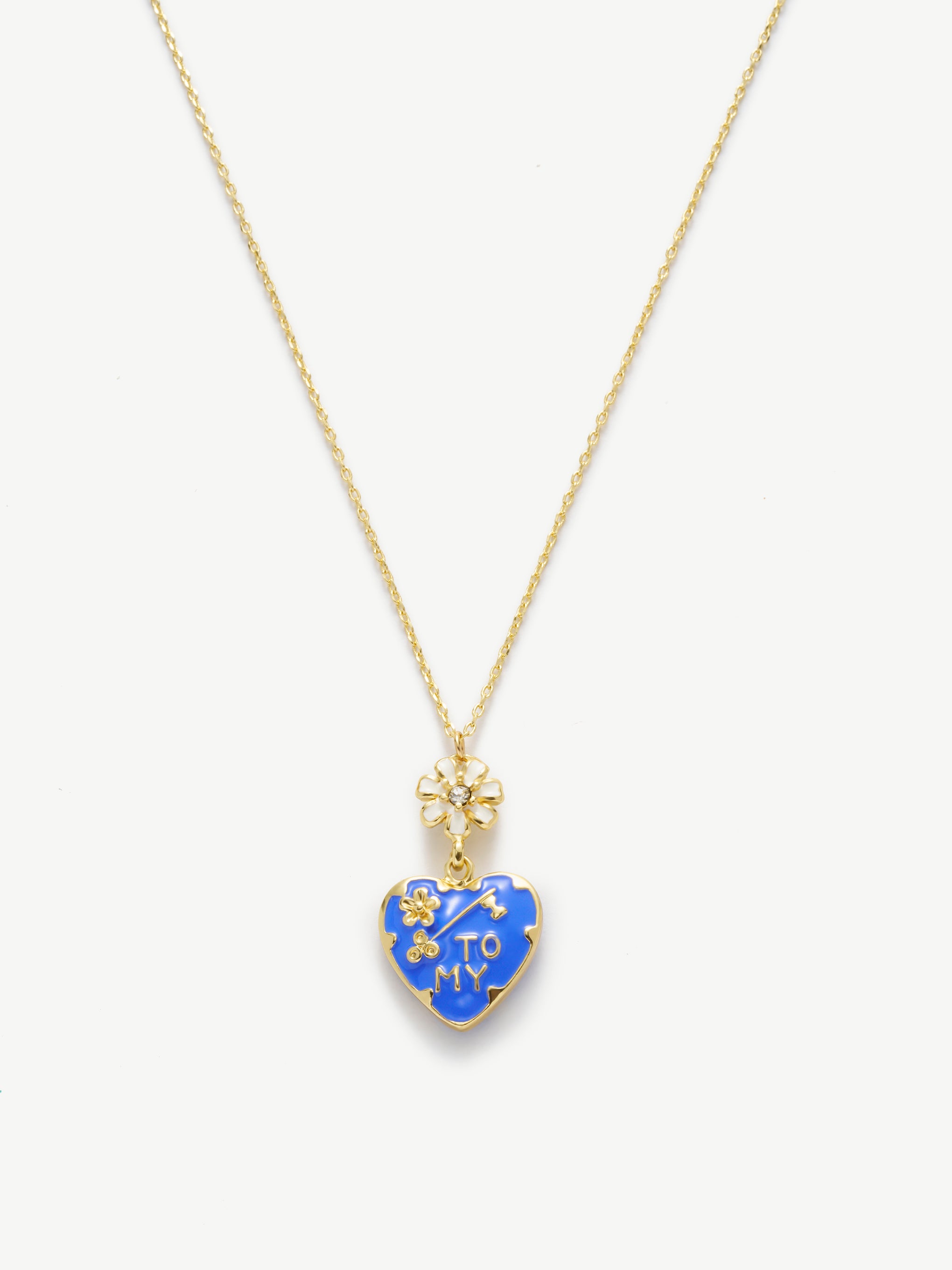 Charming Heart Pendant Necklace