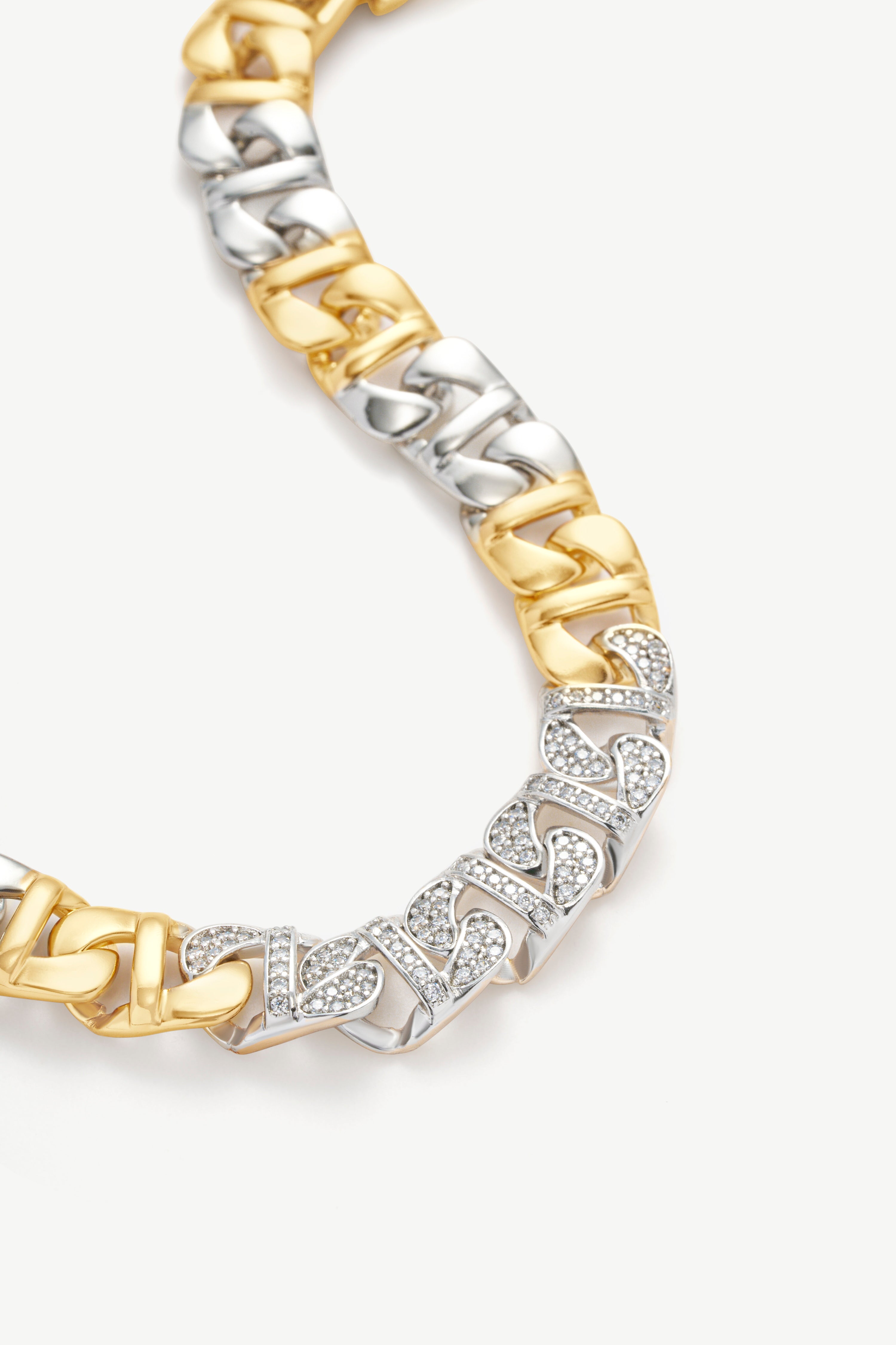 Mixed Thick Bracelet