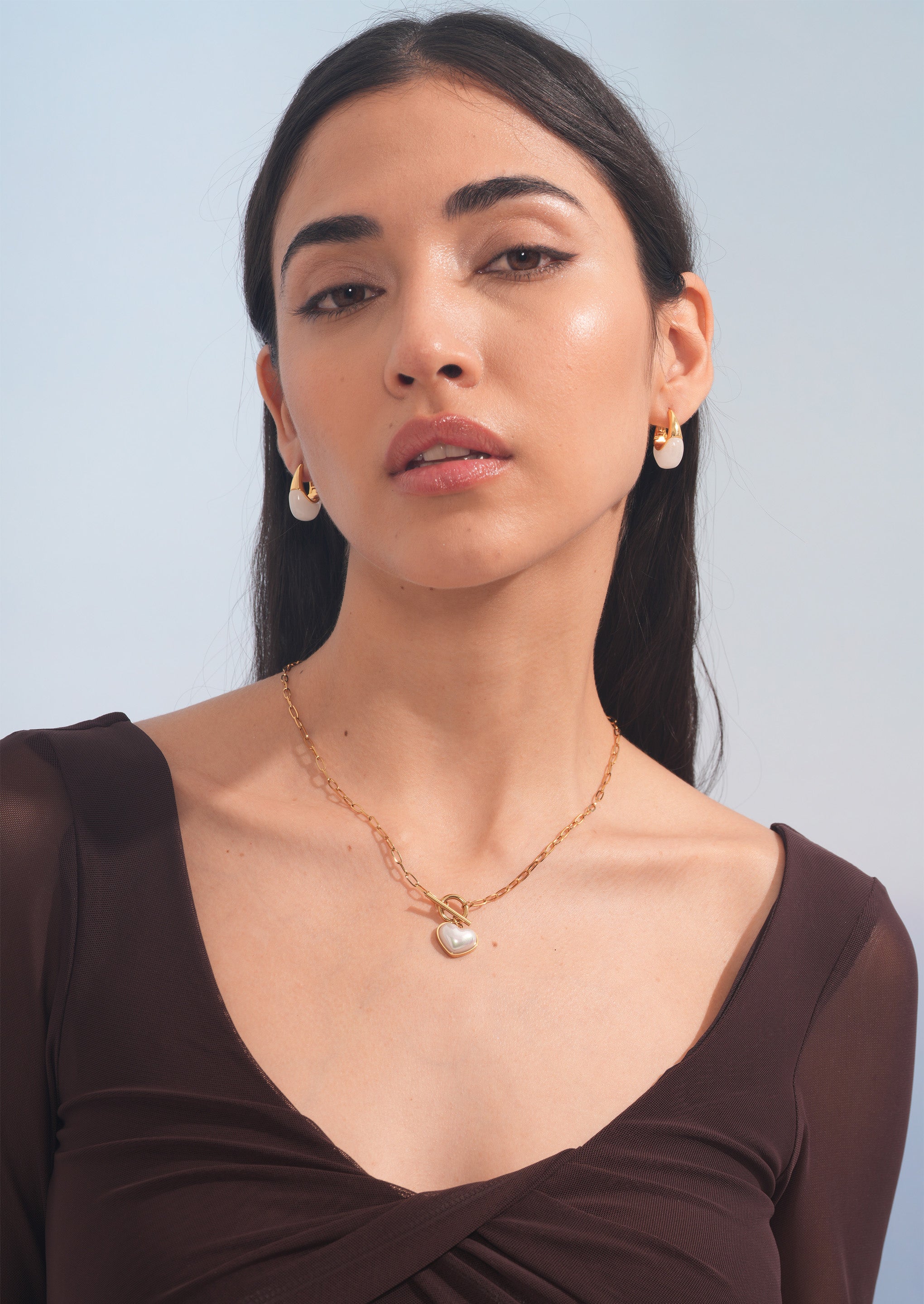 White Bliss Heart Set