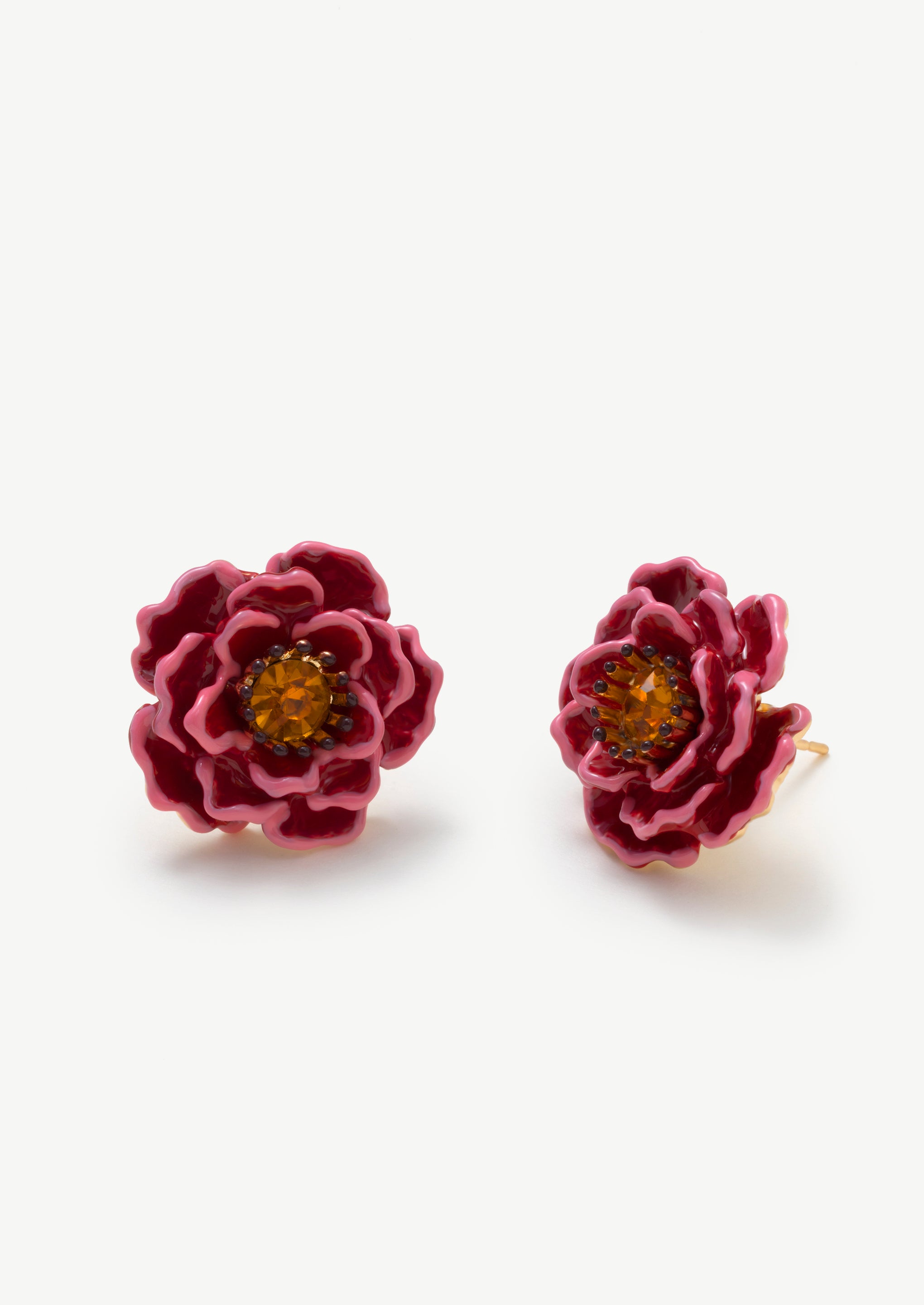 Vibrant Floral Earrings