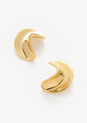 Squiggle Wavy Stud Earrings