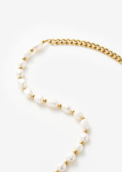 Irregular Pearl Necklace