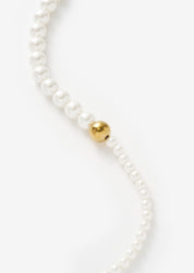 Graduated Pearl Beaded Necklace