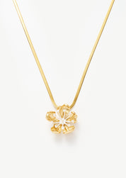 Bloom Flower Pendant Necklace