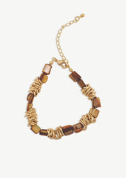 Shell Gold Link Bracelet