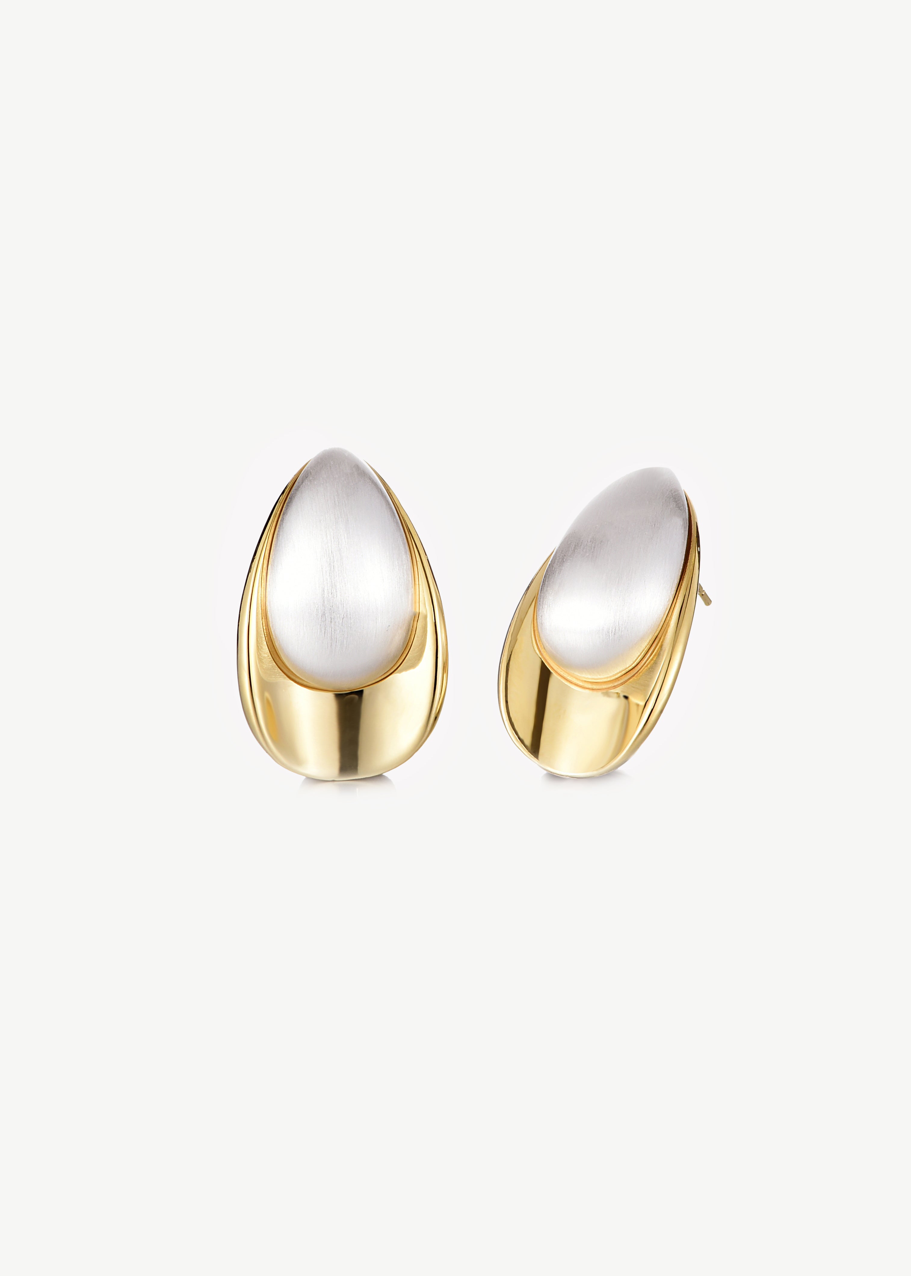 Satin Teardrop Earrings