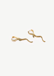 Snake Drop Earrings