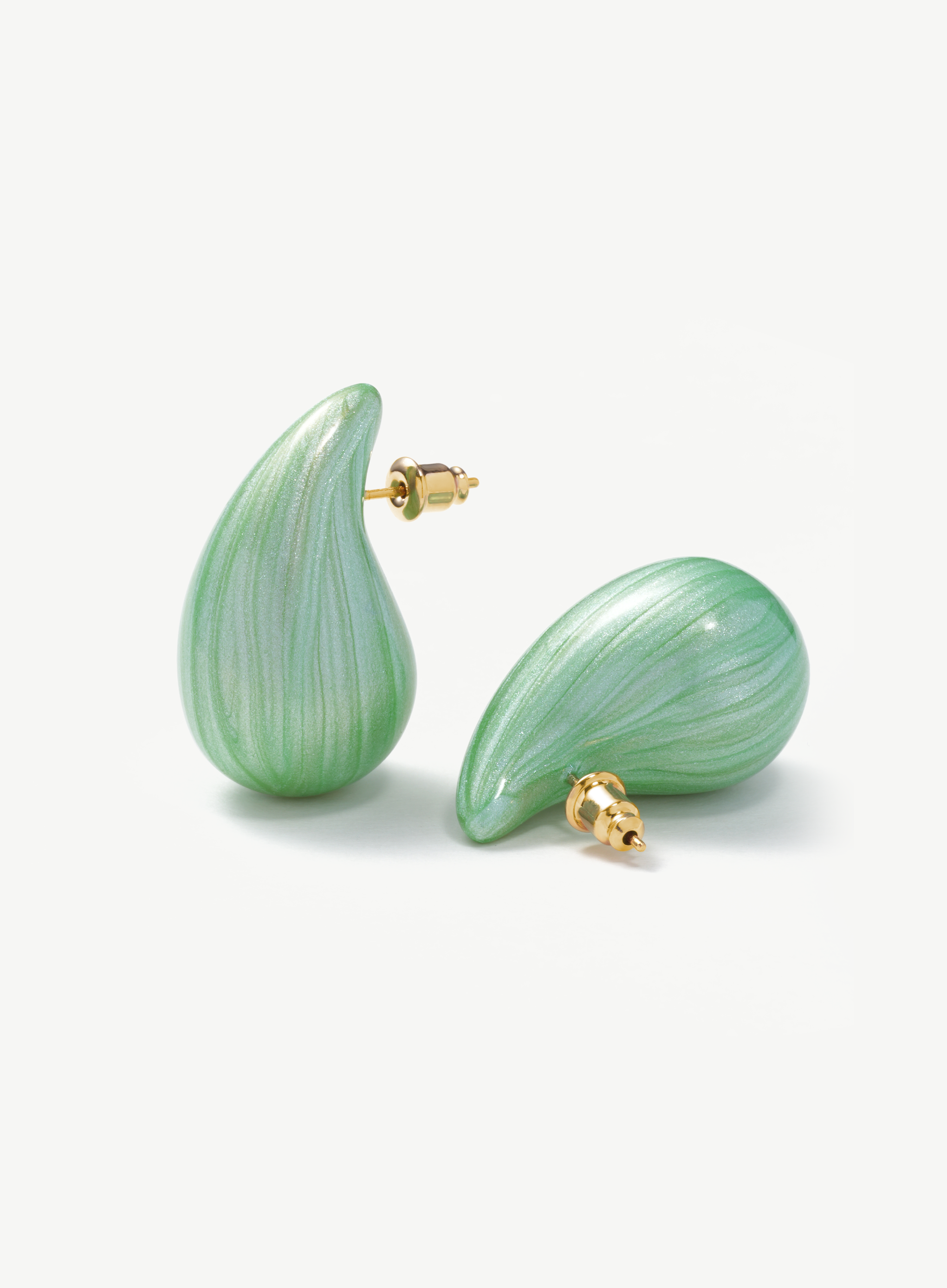 Drip Enamel Stud Earrings