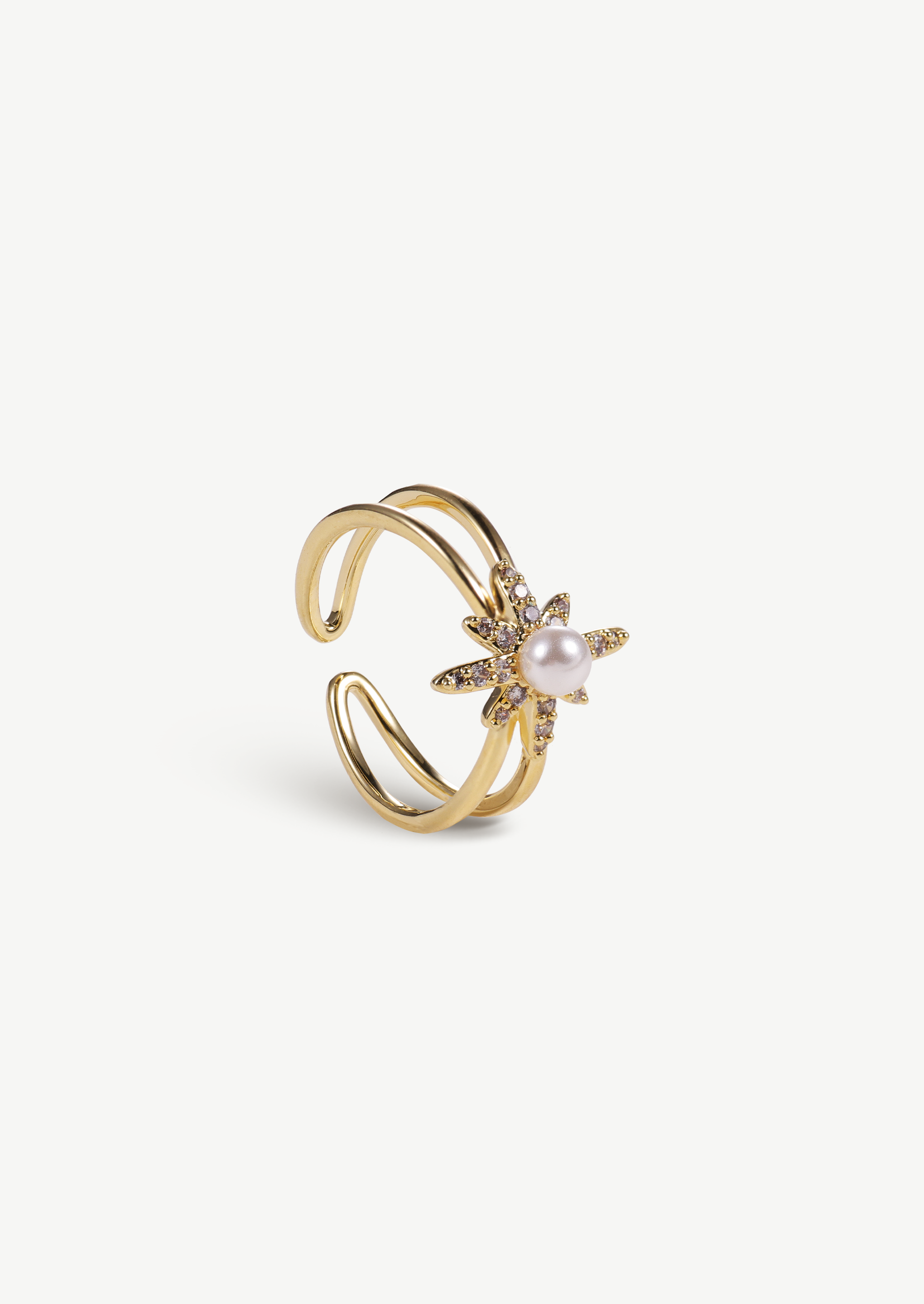 Polaris Pearl Ring