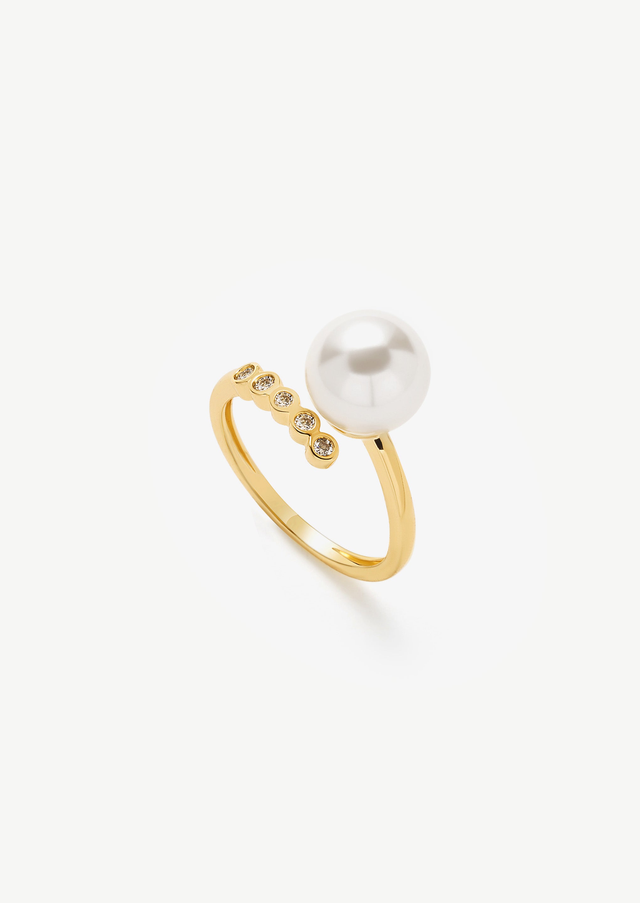 Pavé Pearl Ring