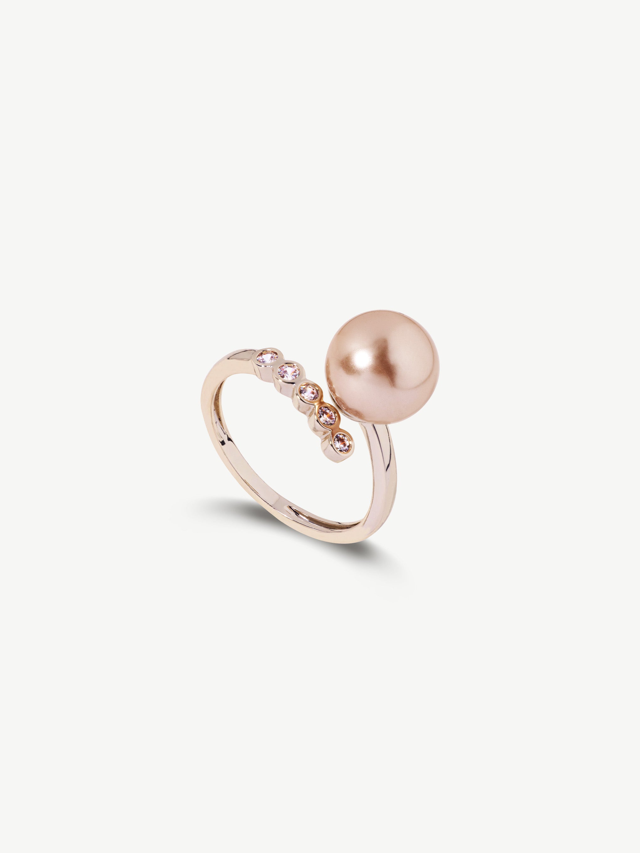 Pavé Pearl Ring