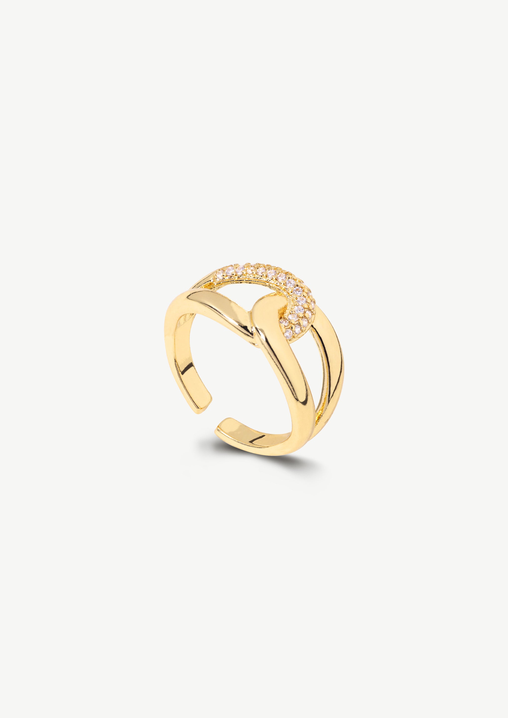 Pavé Knot Ring